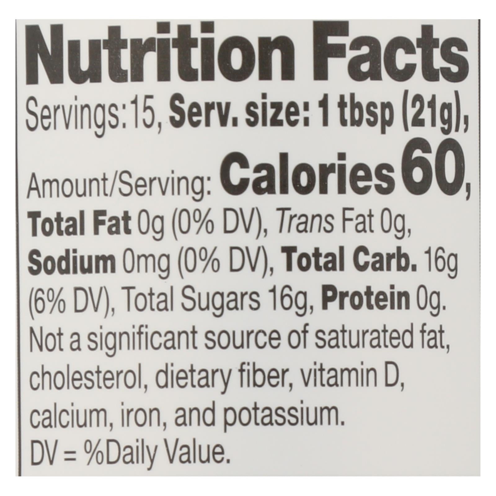 Madhava Honey Golden Light Agave - Case of 6 - 11.75 Fl oz.