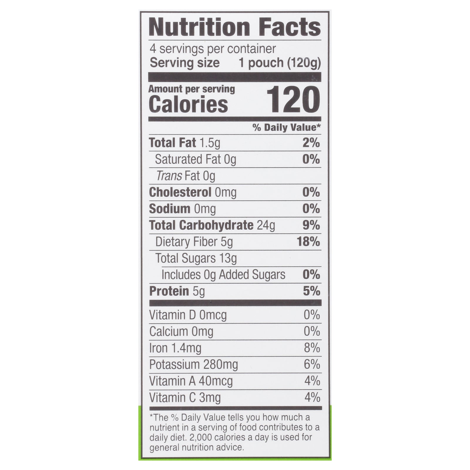 Noka Organic Smoothie - Strawberry Pineapple - Plant Protein & Prebiotic Fiber - 4 Pack Case