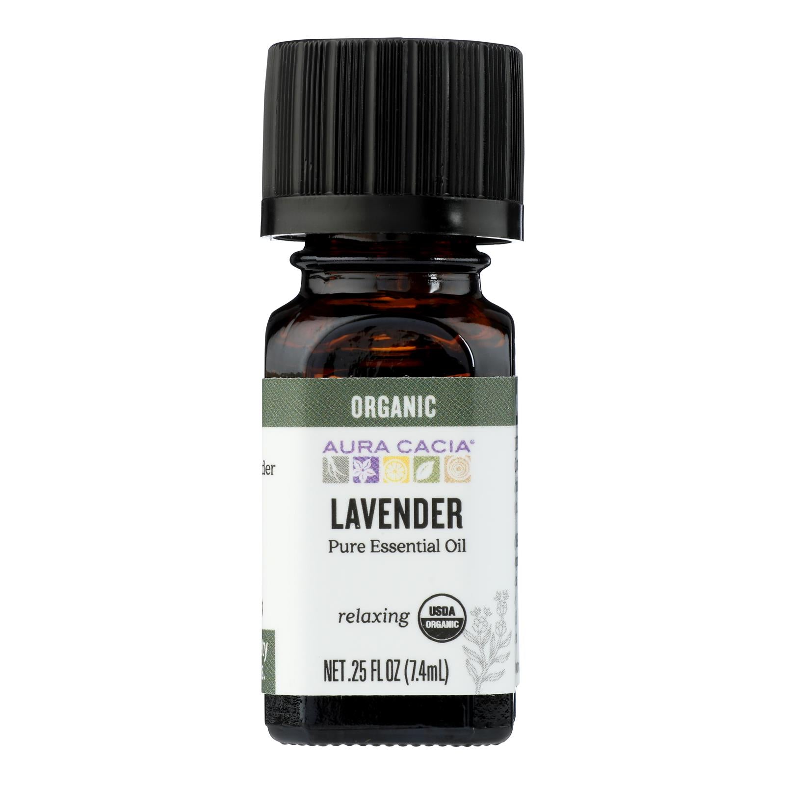 Aura Cacia - Organic Lavender - .25 oz