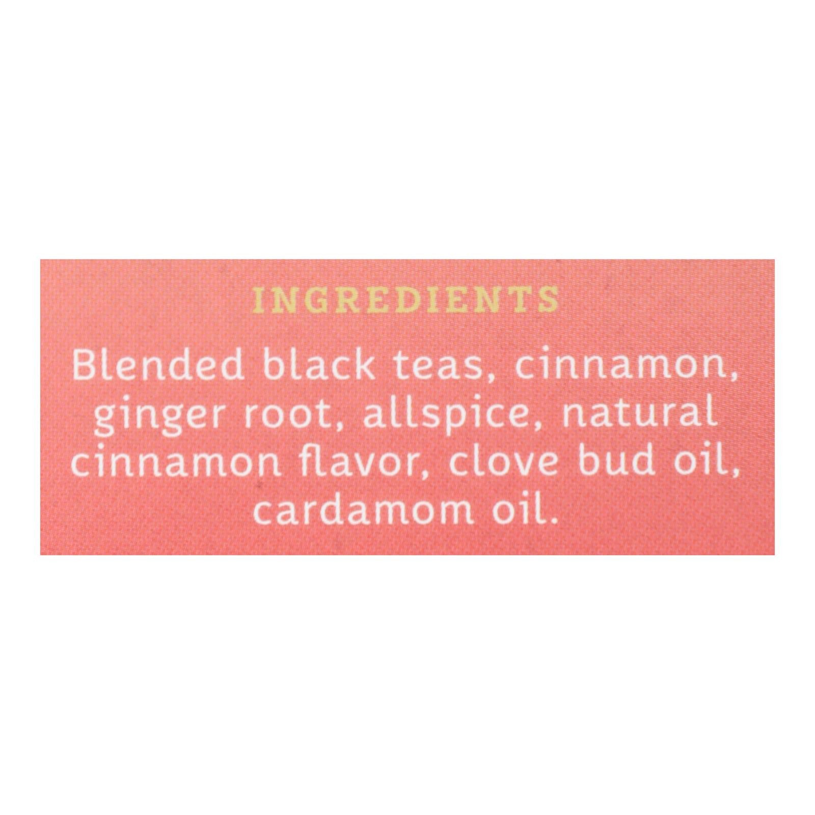 Stash Tea Chai Black Tea - Double Spice - Case of 6 - 20 Bags