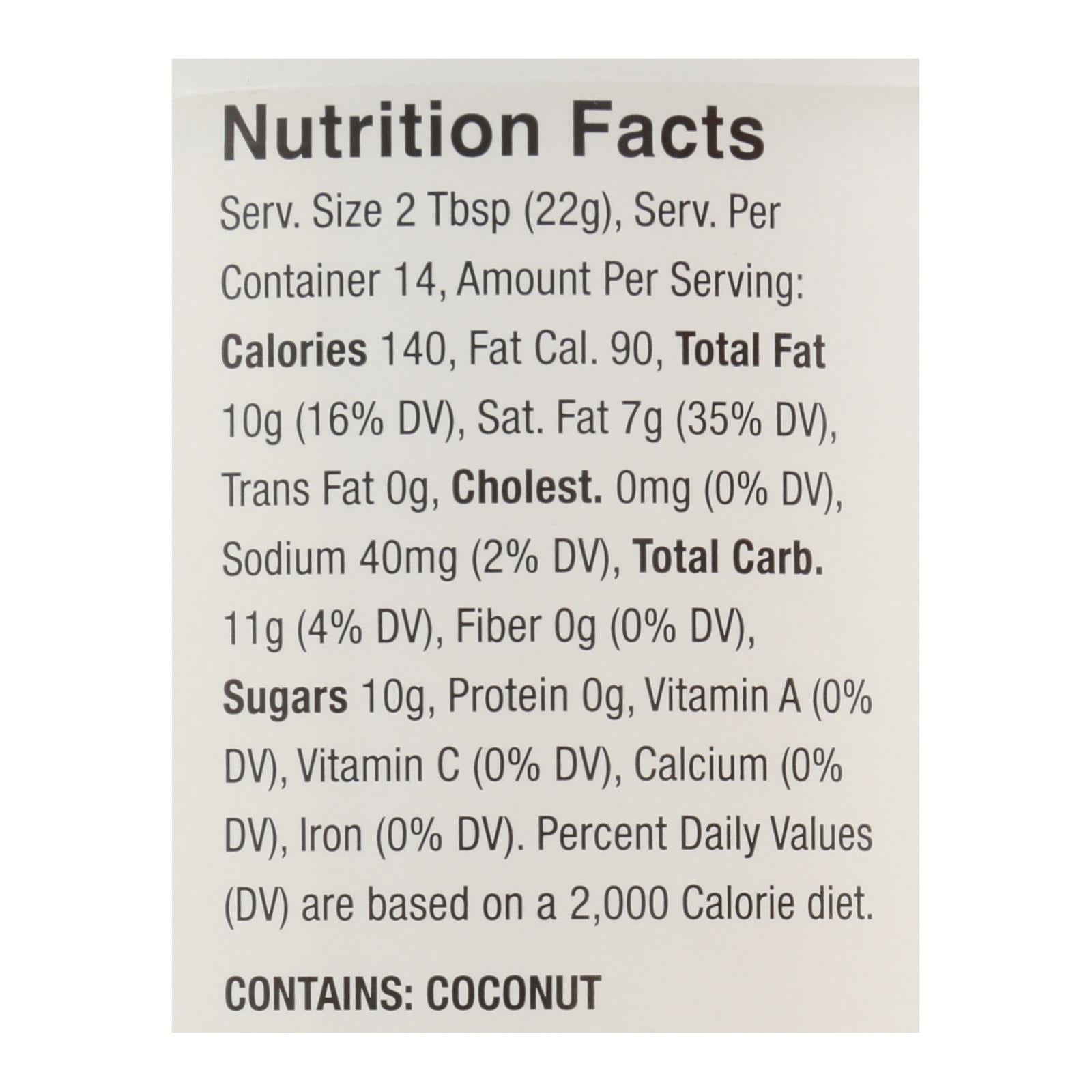 Miss Jones Baking Organic Frosting - Vanilla Buttercream - Case of 6 - 320 Gram