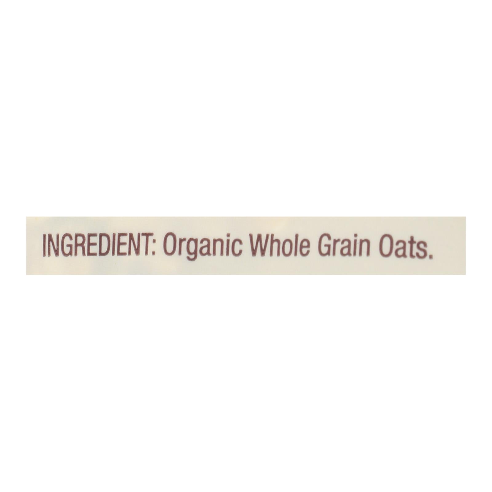 Bob's Red Mill - Organic Old Fashioned Rolled Oats - Case of 4-16 OZ