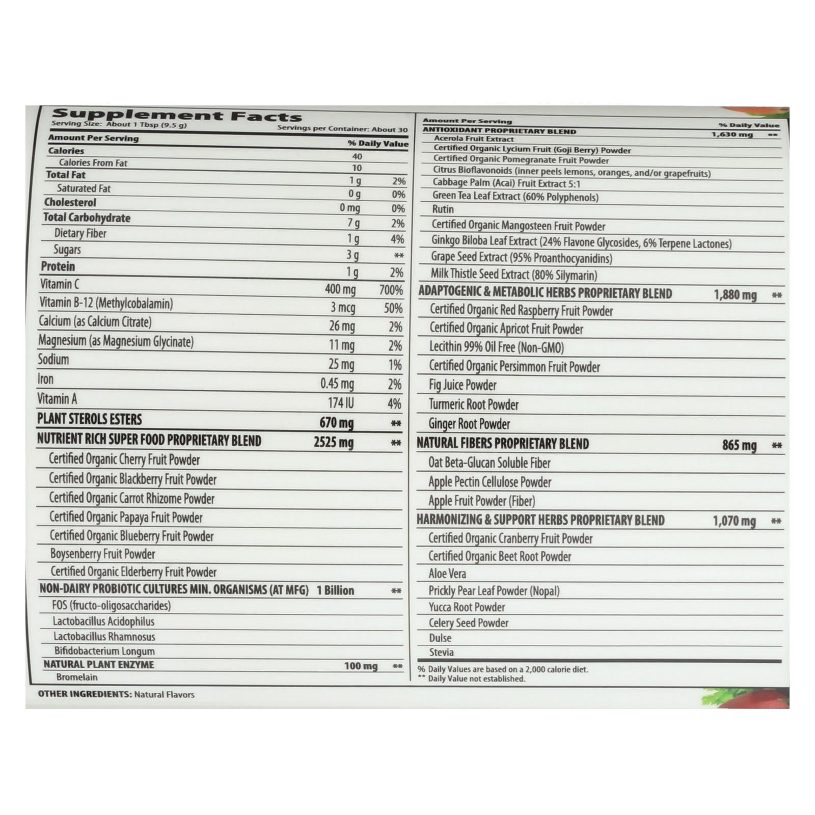 MacroLife Naturals Miracle Reds Superfood Powder - 10 Oz, 19 Superfruits, Heart Health & Energy Boost