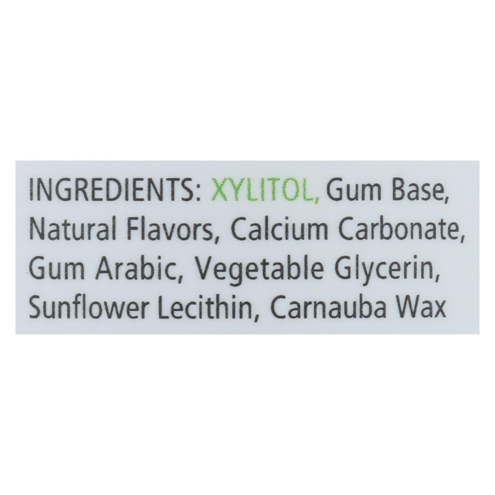 Spry Chewing Gum - Xylitol - Spearmint - 100 count - 1 each