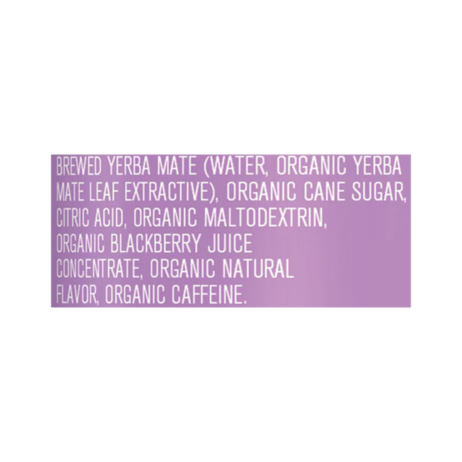 Yachak - Yerba Mate Blackberry - Case of 12-16 FZ