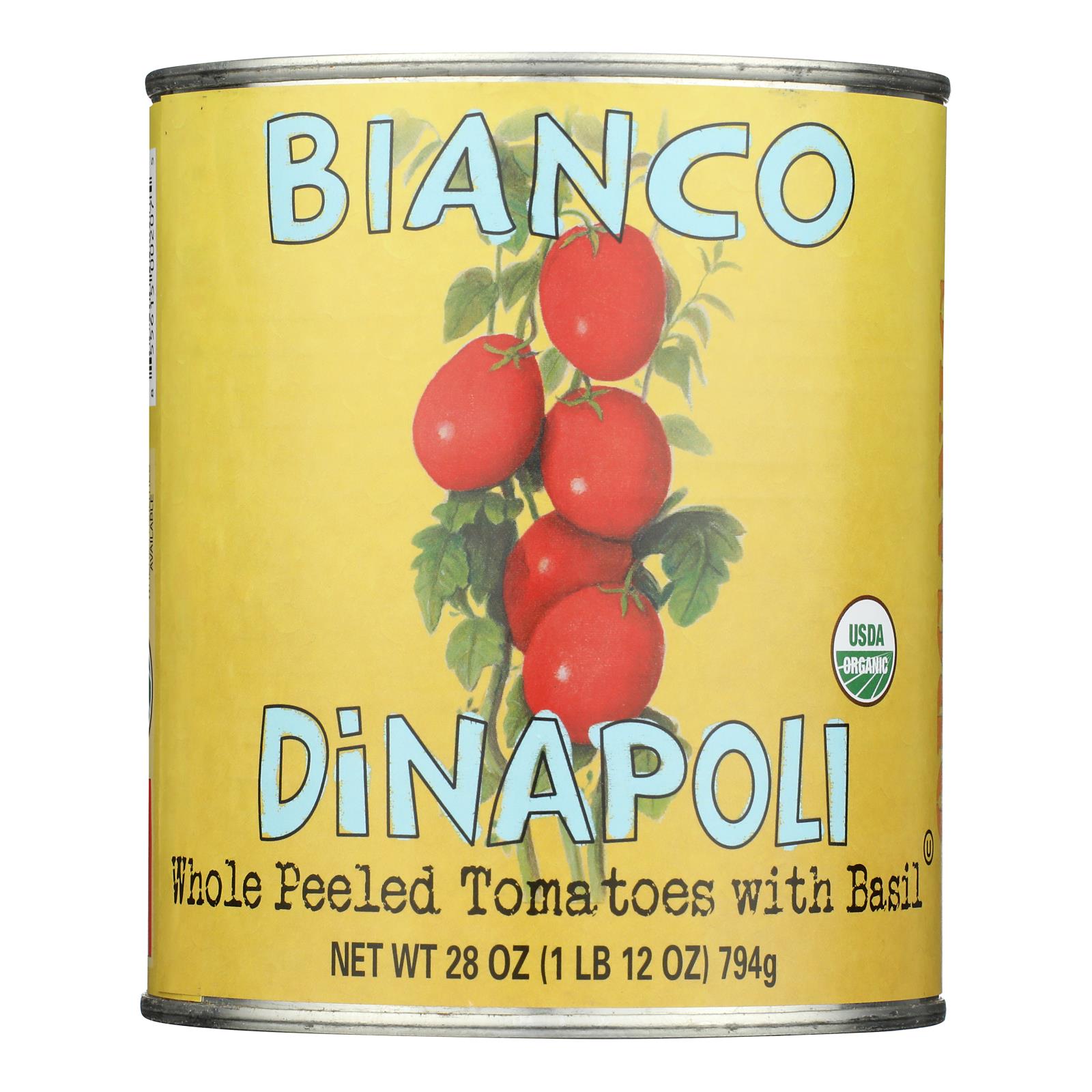 Bianco Dinapoli - Tomatoes Whole Peeled - Case of 6-28 OZ