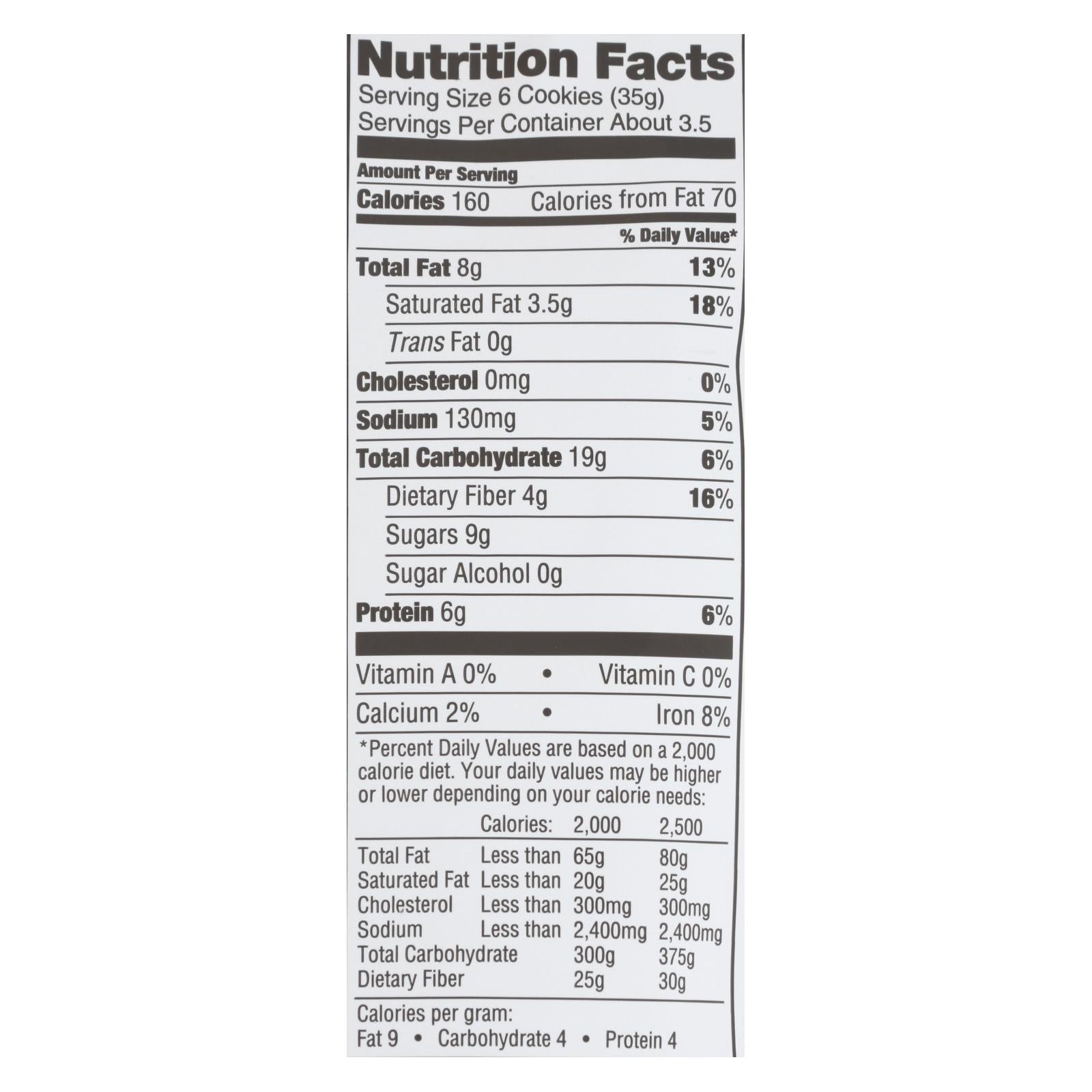 Lenny & Larry's - Complete Cky Double Chocolate - Case of 6 - 4.25 OZ