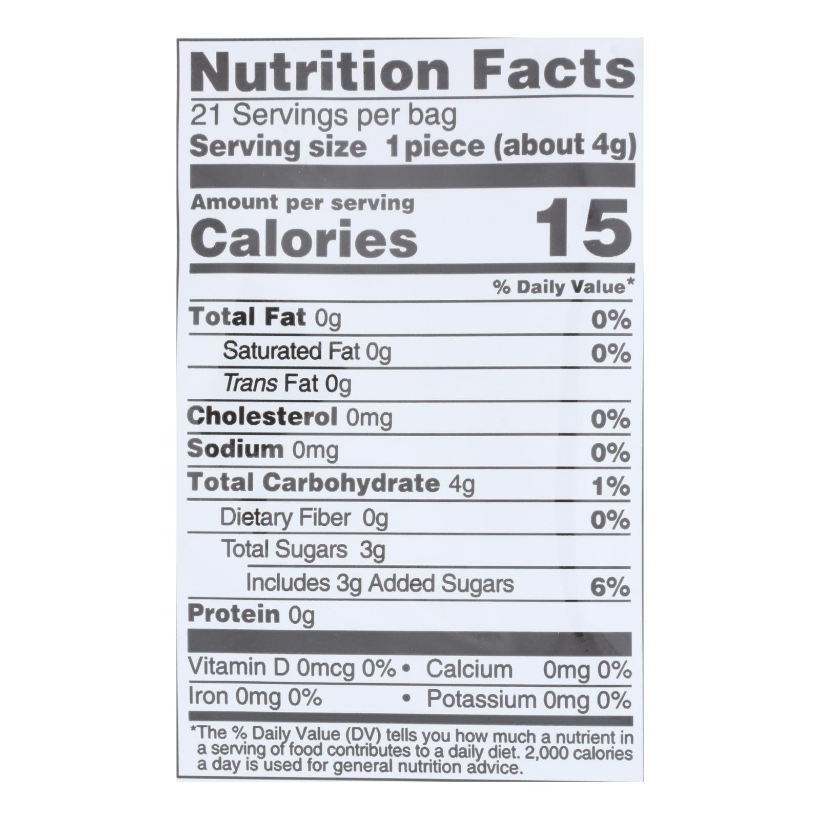 Prince Of Peace - Ginger Chews Plus Orignial - Case of 6-3 OZ