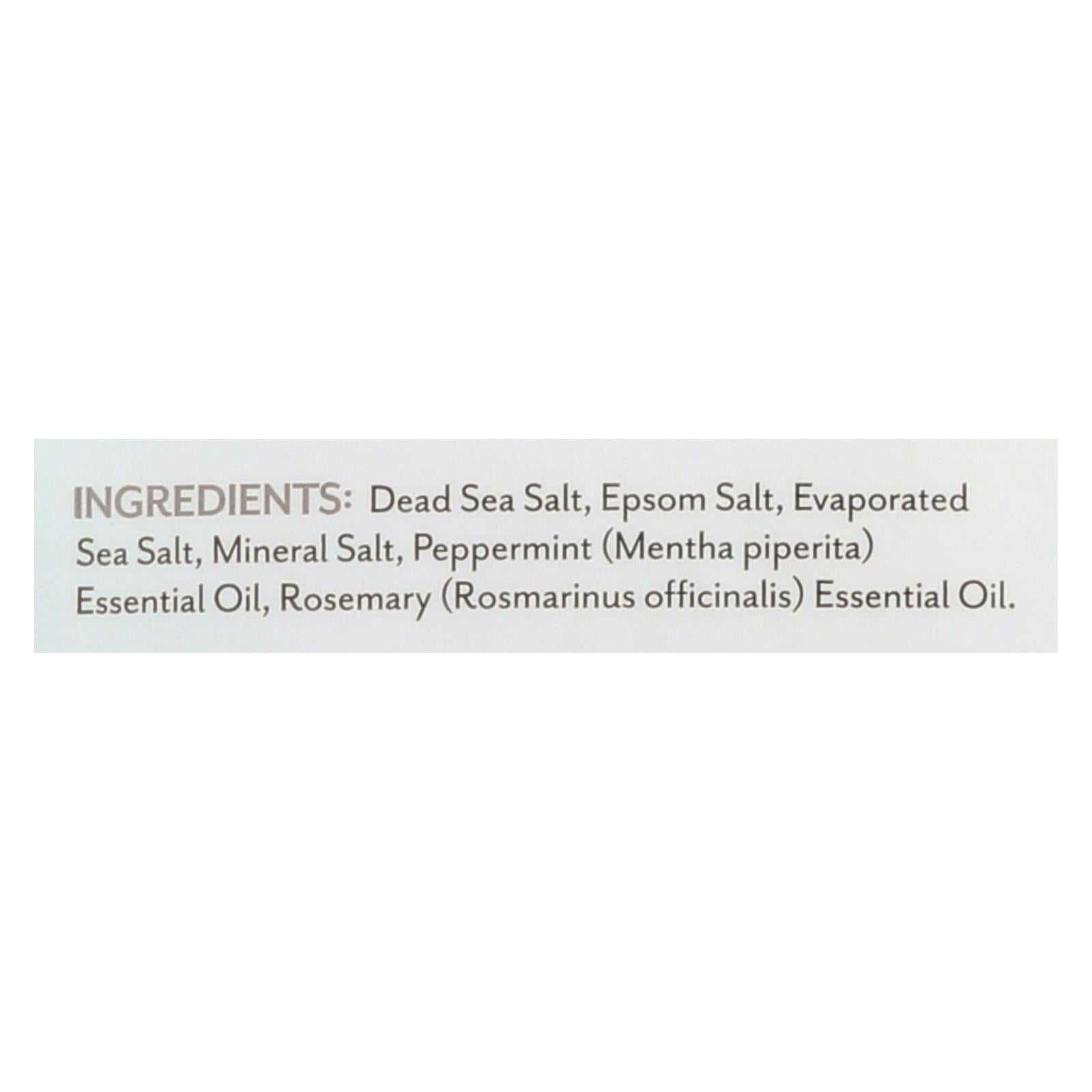 Soothing Touch Bath Salts - Peppermint Rosemary - 32 oz