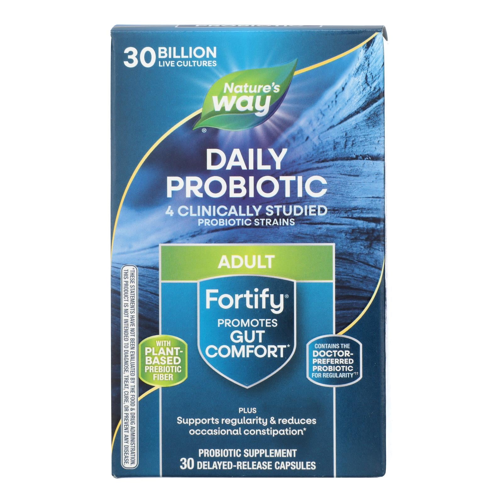 Nature's Way 30 Billion Probiotic Supplement  - 1 Each - 30 VCAP