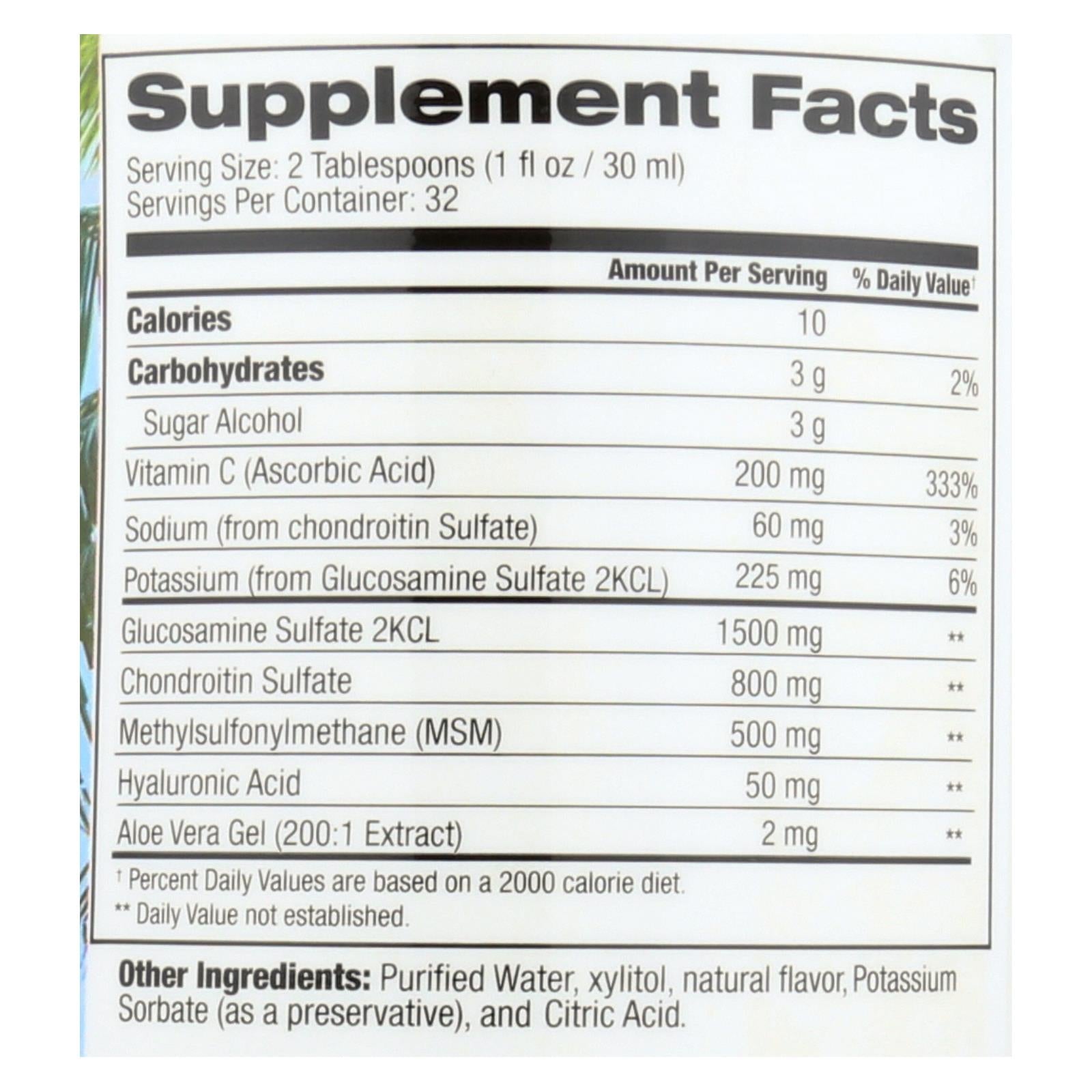 Tropical Oasis - Joint Complete - 1 Each - 32 OZ