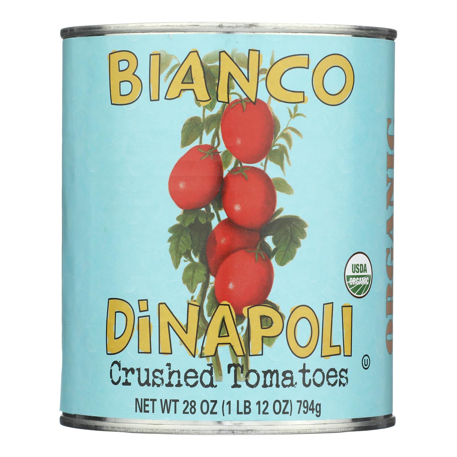 Bianco Dinapoli - Tomatoes Crushd Puree - Case of 6-28 OZ