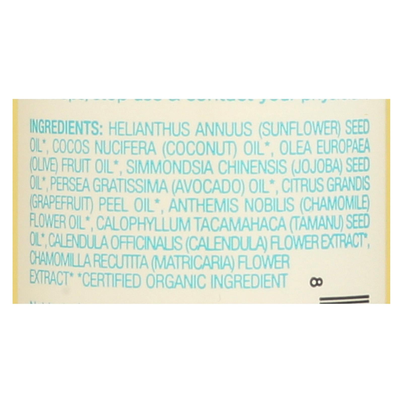 The Honest Company USDA Organic Body Oil - 4 Oz Hypoallergenic & Plant-Based Skin Care