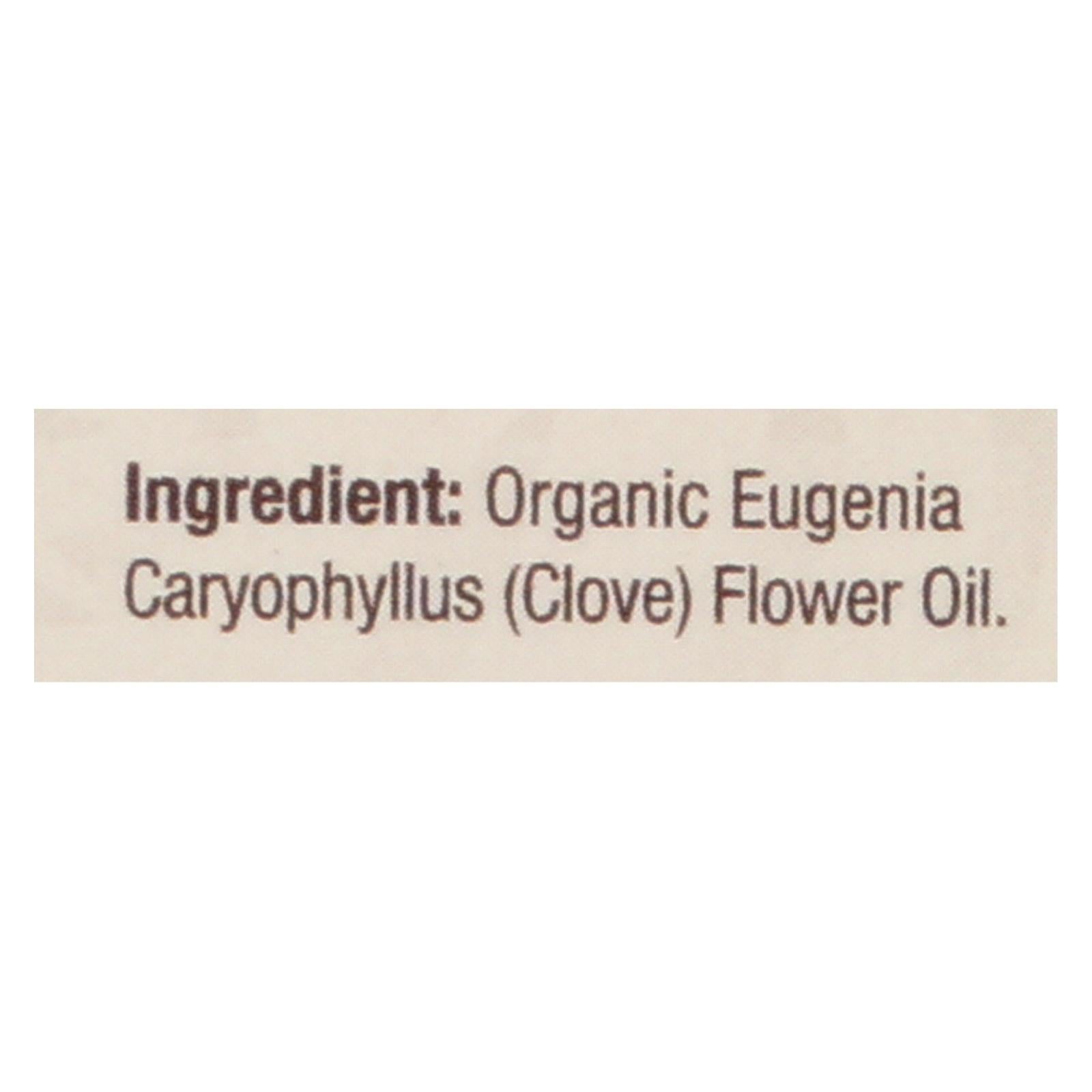 Nature's Answer - Organic Essential Oil - Clove - 0.5 oz.