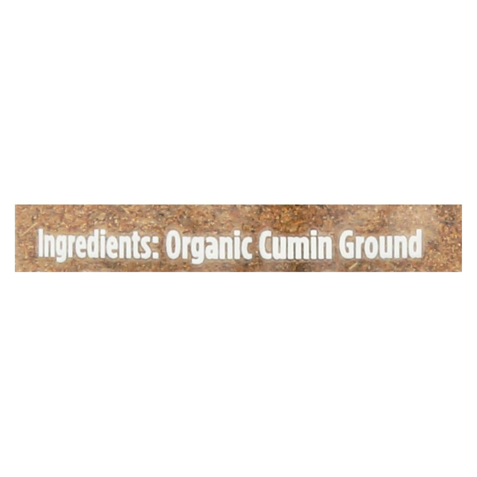 Spicely Organics - Organic Cumin - Ground - Case of 3 - 1.7 oz.