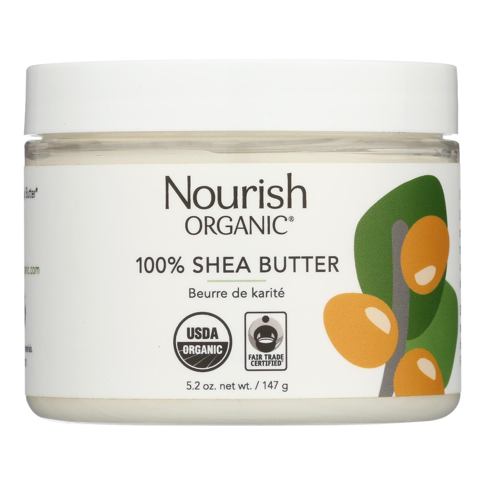 Nourish Organic Raw Shea Butter Intensive Moisturizer - 5.5 oz