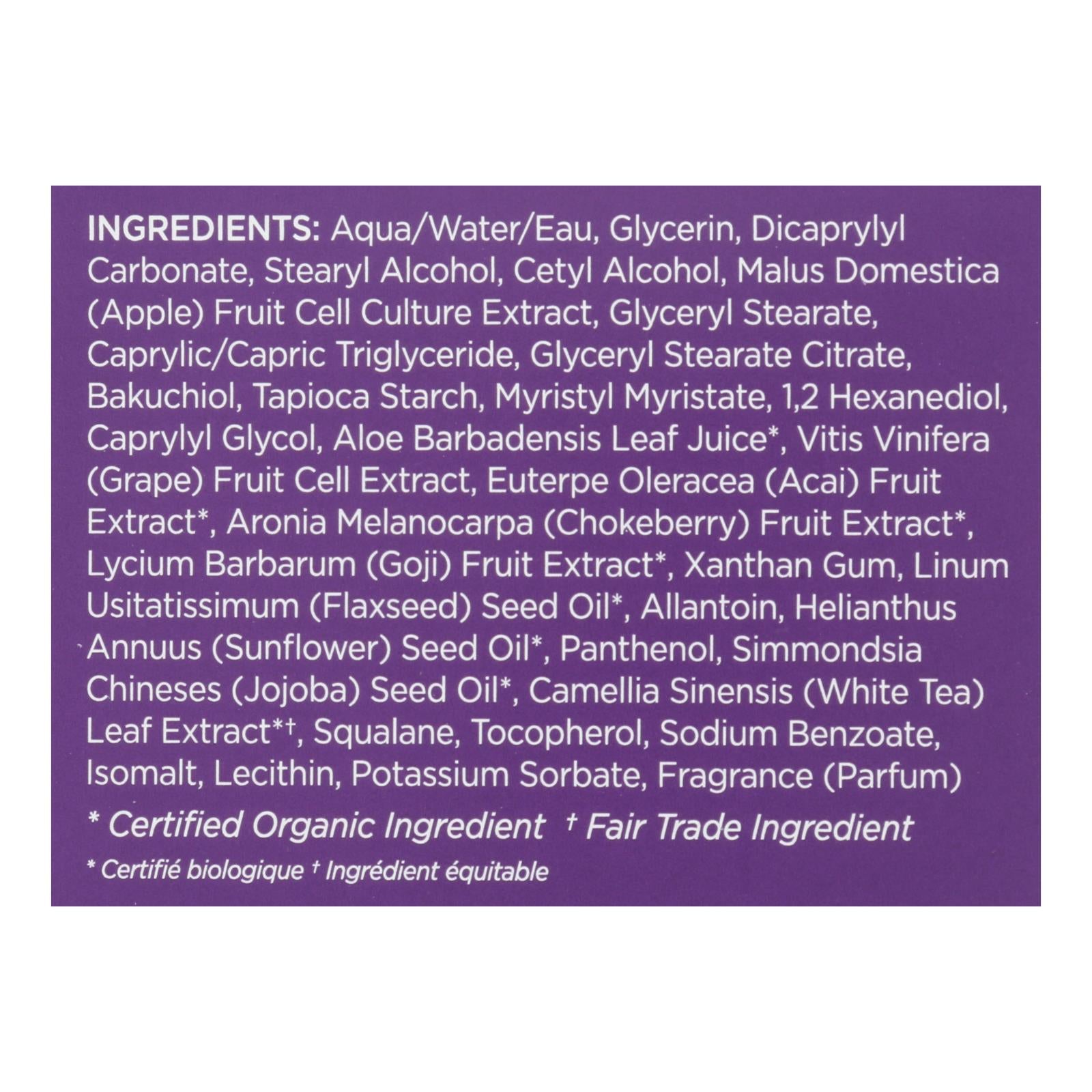 Andalou Naturals - Retinol Cream Rejuv Peanut Butter - 1 Each-1.7 OZ