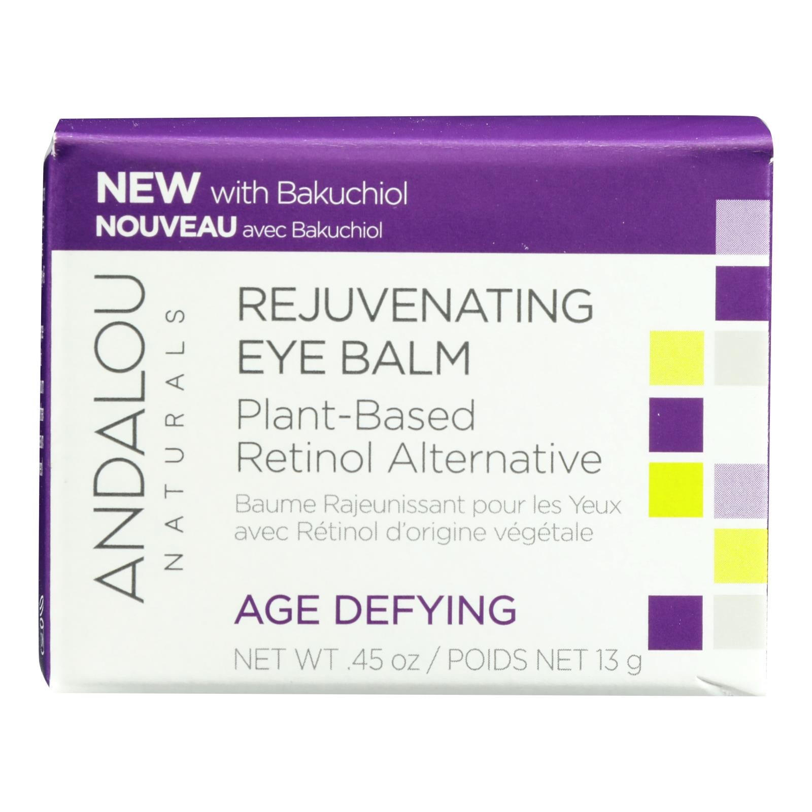 Andalou Naturals - Retinol Eye Balm Rejuv Peanut Butter - 1 Each-.45 OZ