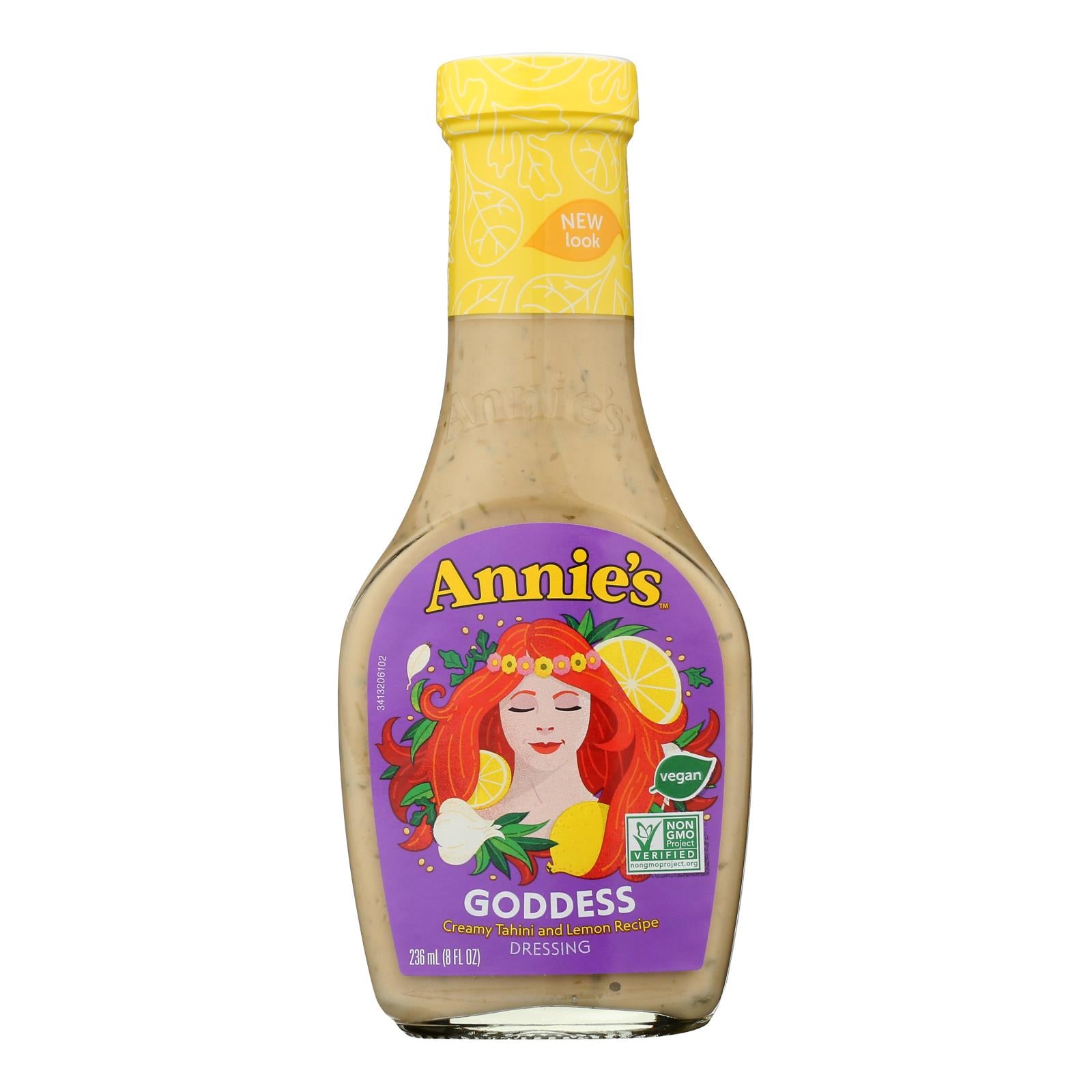 Annie's Naturals Dressing Goddess - Case of 6 - 8 fl oz.