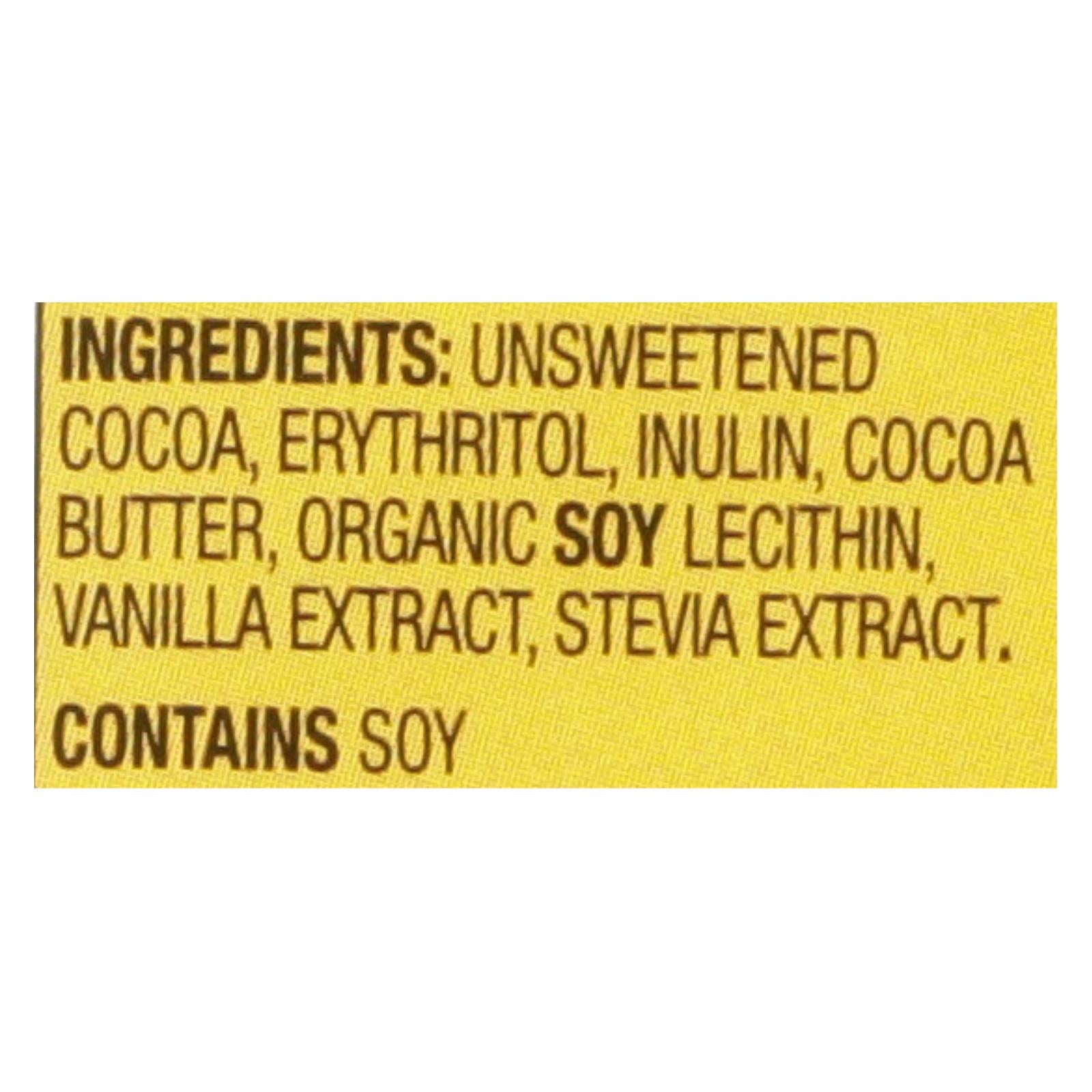 Lily's Sweets Chocolate Bar - Extra Dark Chocolate - 70% Cocoa - 2.8 oz Bars - Case of 12