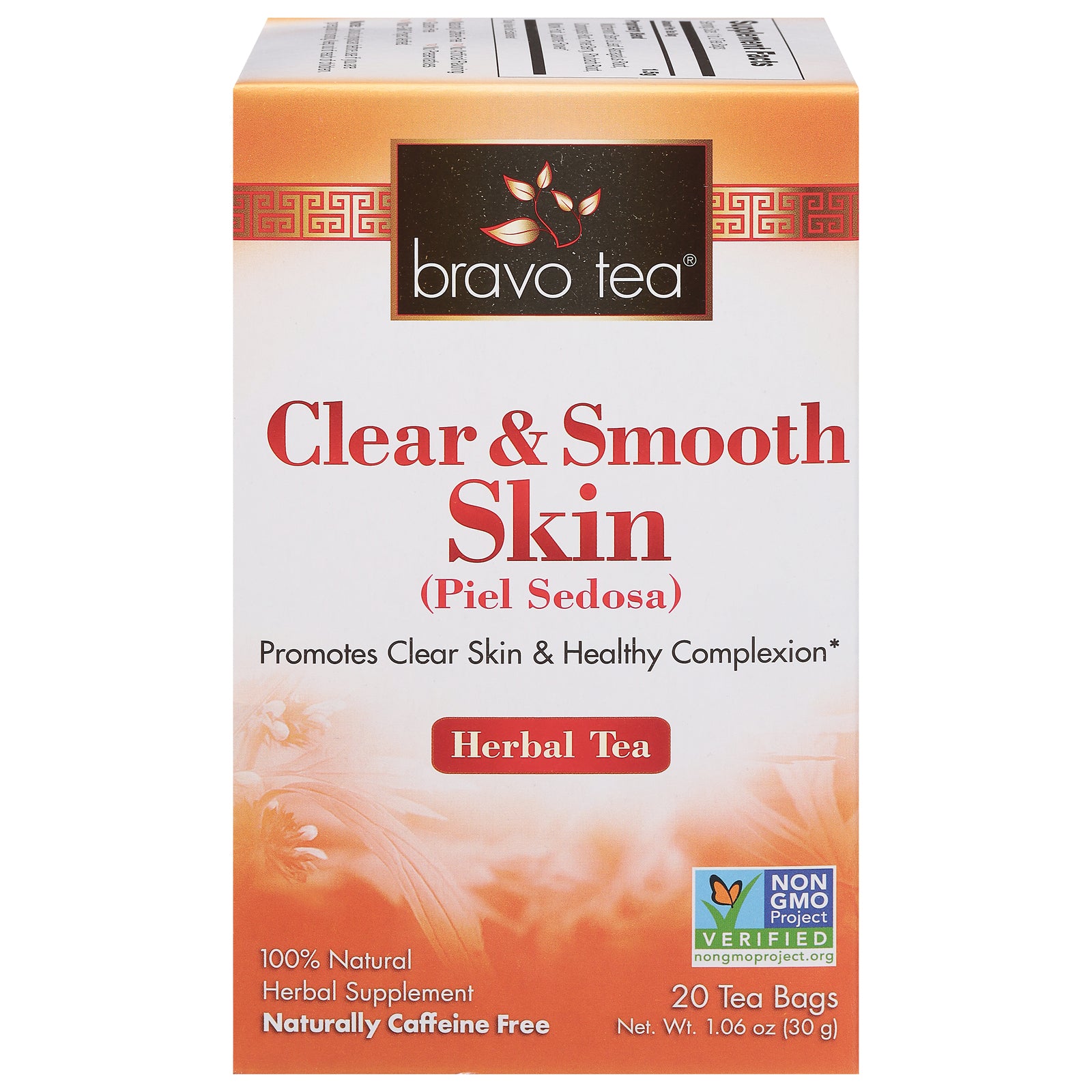 Bravo Teas and Herbs - Tea - Clear and Smooth Skin - 20 Bag