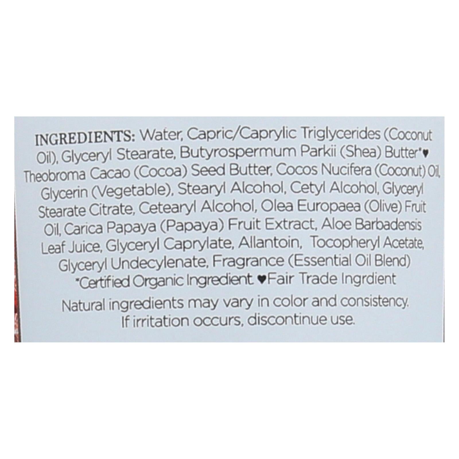 Nubian Heritage Hand Cream - Coconut & Papaya - 4 oz