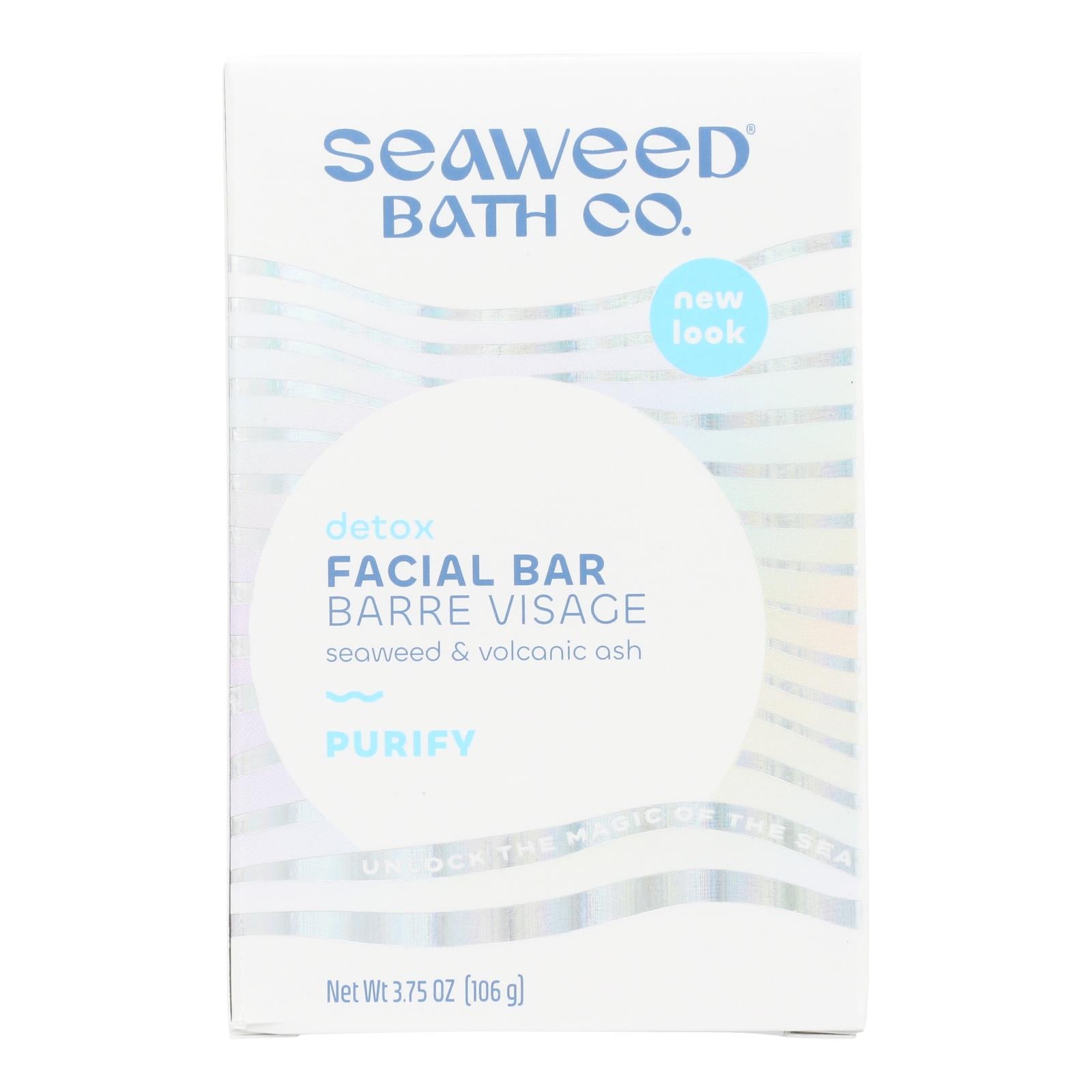The Seaweed Bath Co Soap - Bar - Detox - Facial - 3.75 oz
