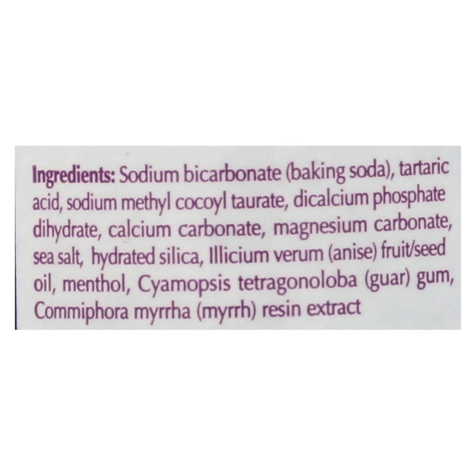 Eco-Dent Anise Toothpowder - 2 Oz Natural Baking Soda Formula for Healthier Teeth & Gums