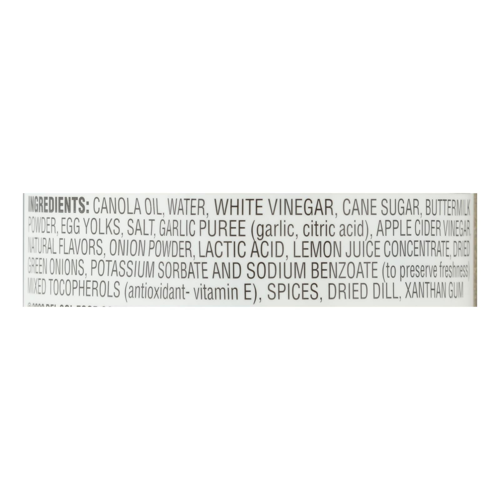 Brianna's - Salad Dressing - Classic Buttermilk Ranch - Case of 6 - 12 Fl oz.