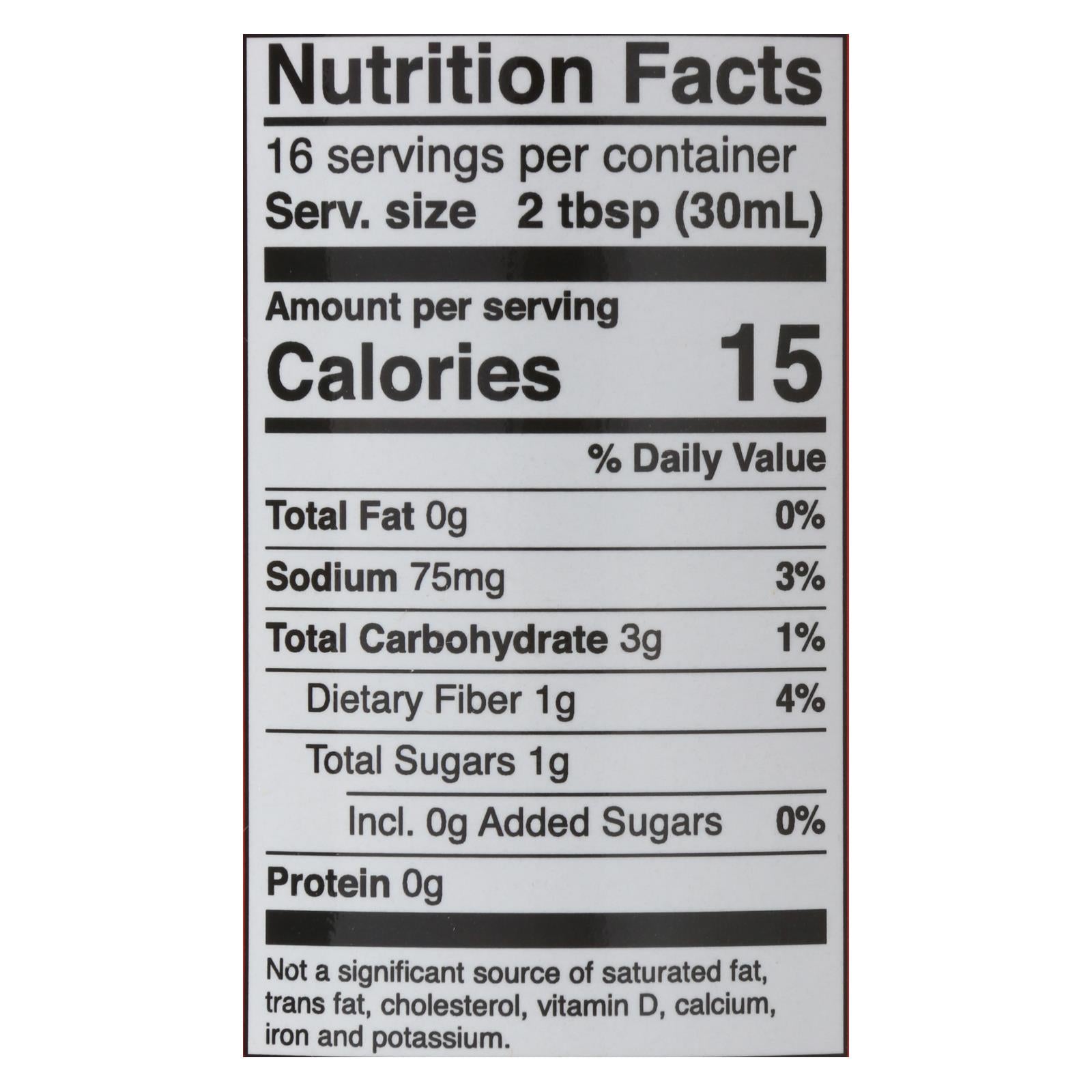 True Made Foods - Sauce Bbq Carol Red Style - Case of 6-18 OZ