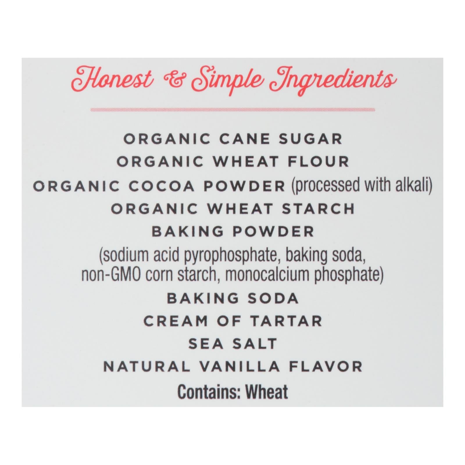 Miss Jones Organic Chocolate Cake Mix  - Case of 6 - 15.87 OZ