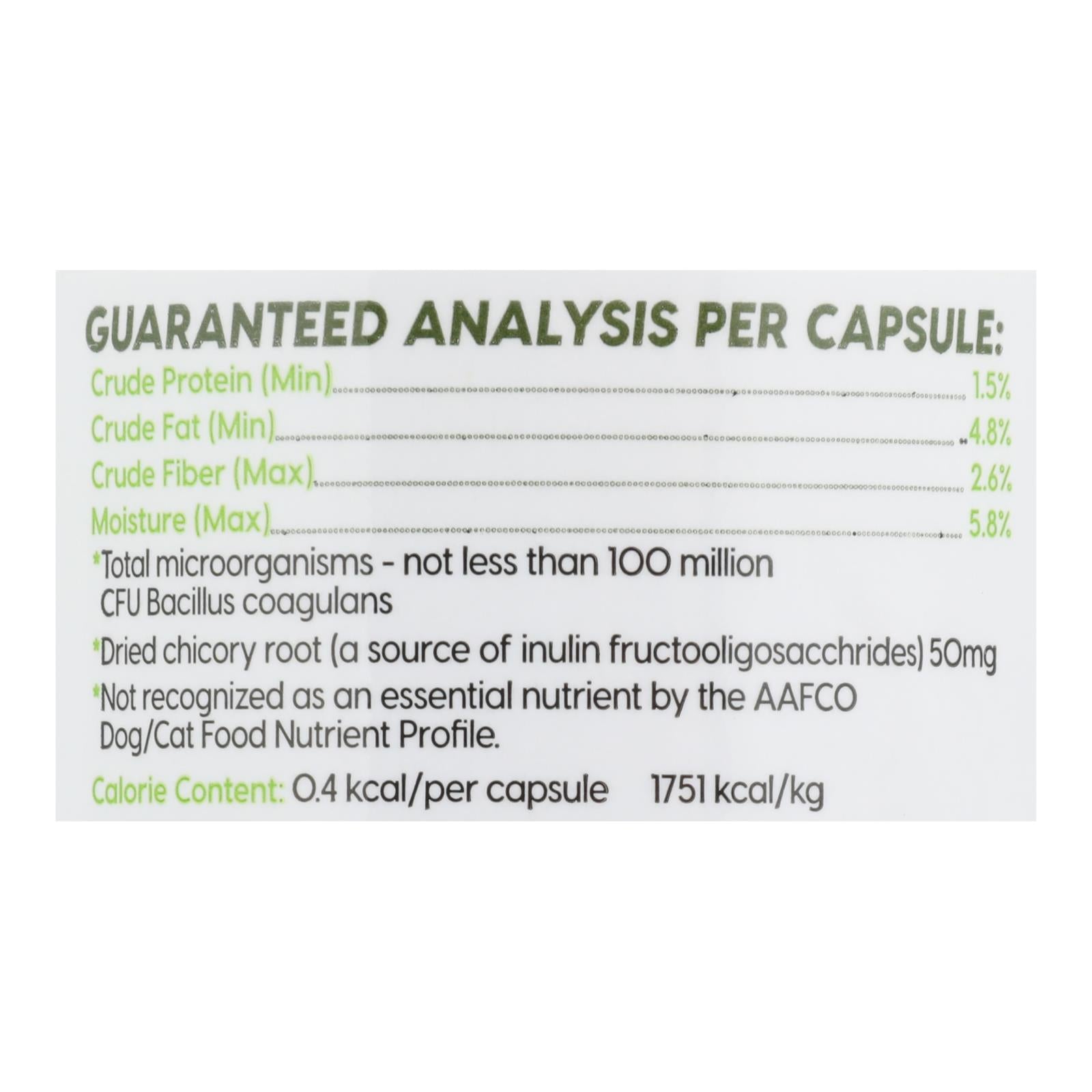 Ark Naturals Gentle Digest for Dogs and Cats - 60 Capsules