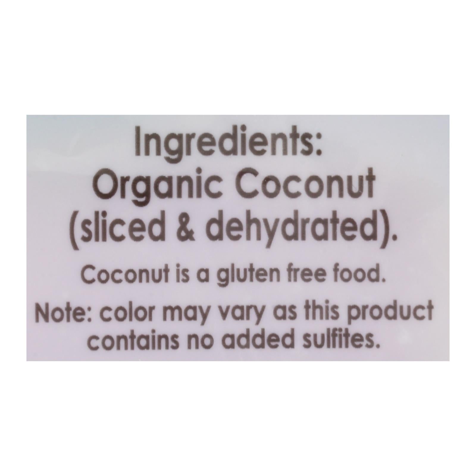 Let's Do Organics Coconut Flakes - Case of 12 - 7 oz.