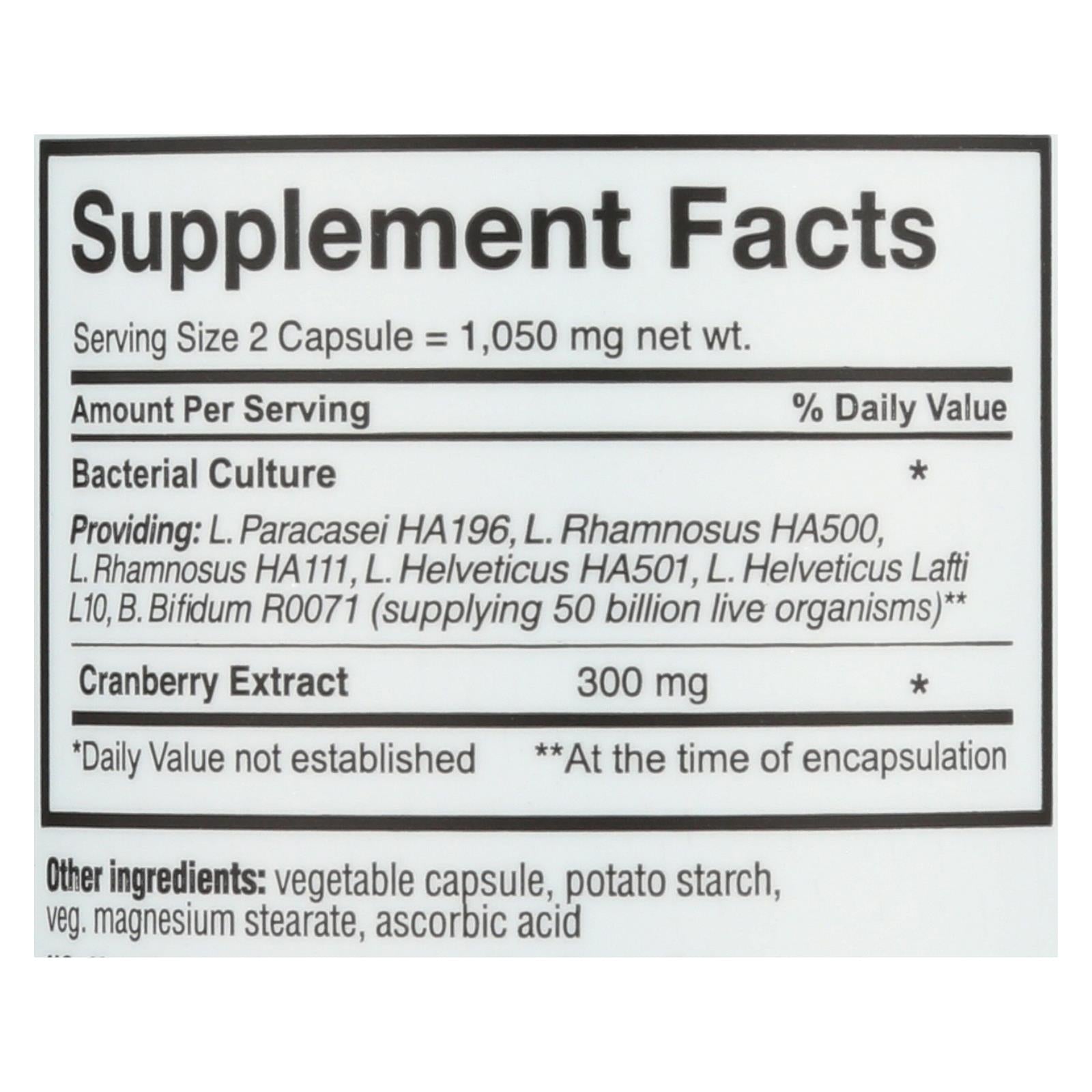 Belle and Bella - Probiotic Flora Fem - 60 Capsules