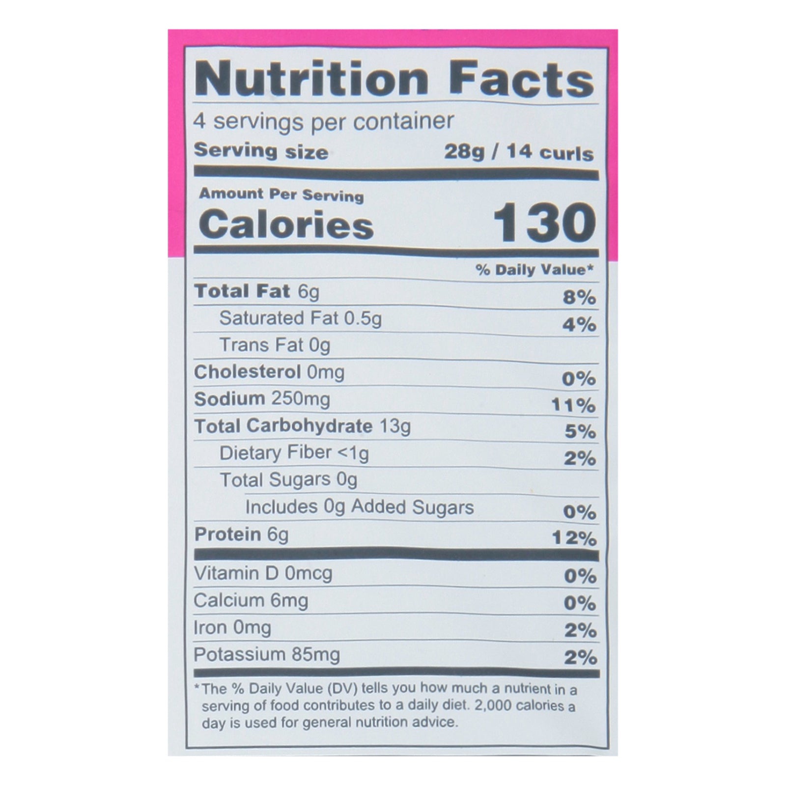 Lesser Evil - Power Curls Himalayan Pink Salt - Case of 9-4 OZ