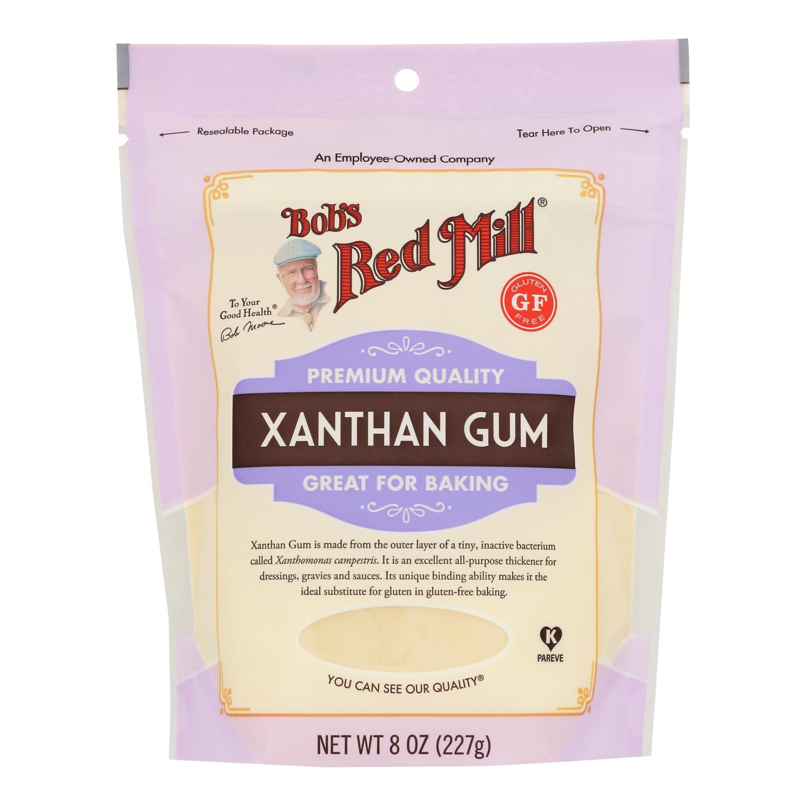 Bob's Red Mill Xanthan Gum - Gluten-Free Thickener & Emulsifier, 5-Pack of 8 Oz Bags