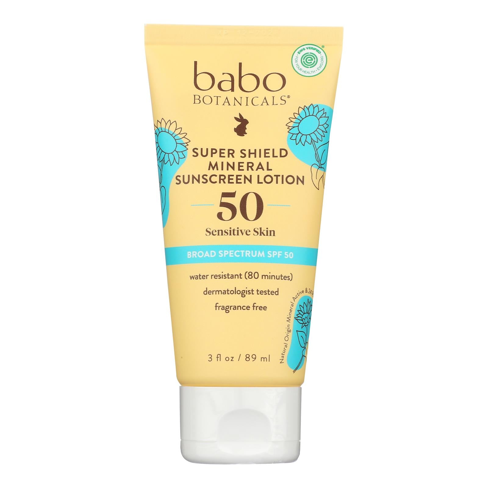 Babo Botanicals - Sunscrn Sheer Ltn Spf 50 - 1 Each-3 FZ