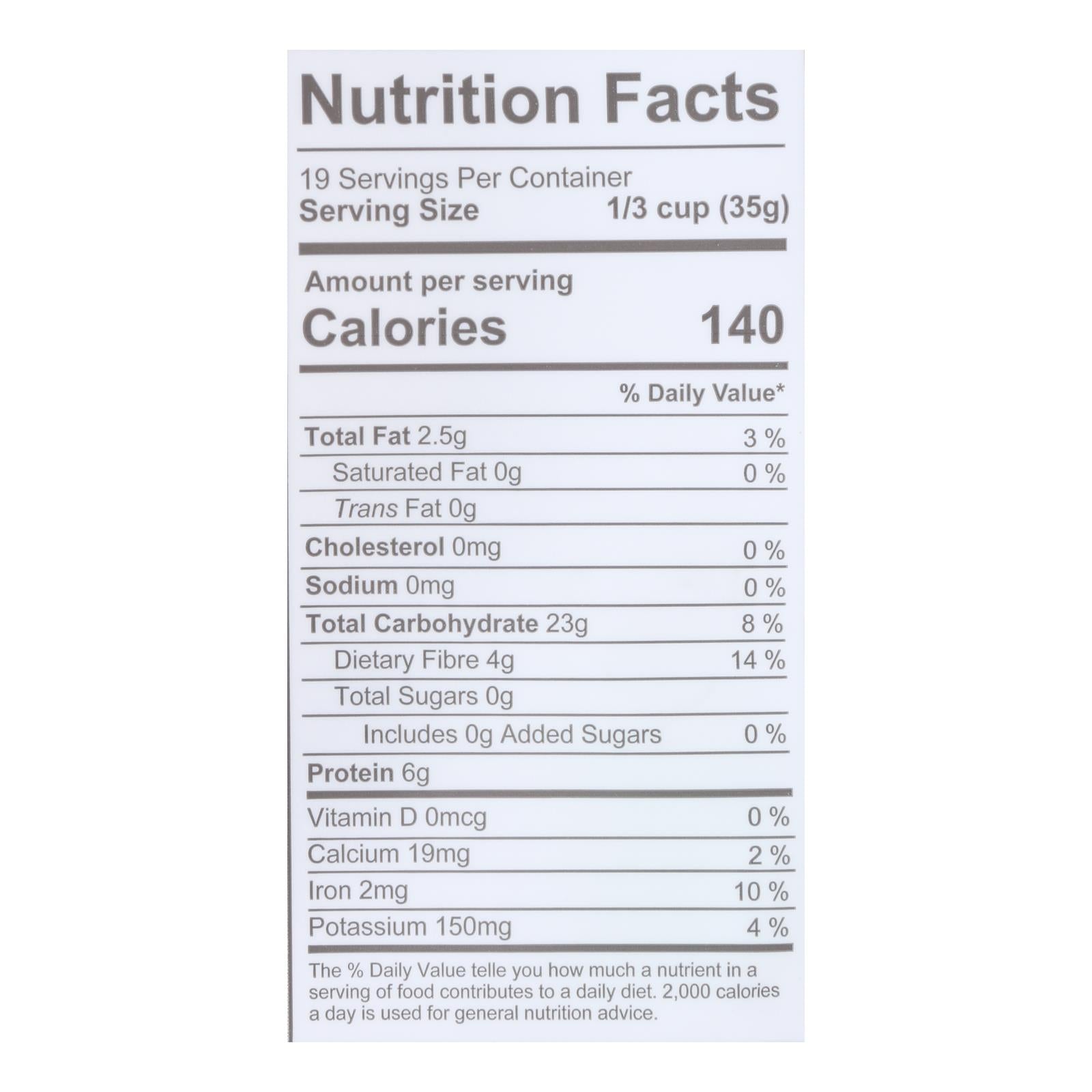 One Degree Organic Foods Organic Rolled Oats - Sprouted - Case of 4 - 24 oz