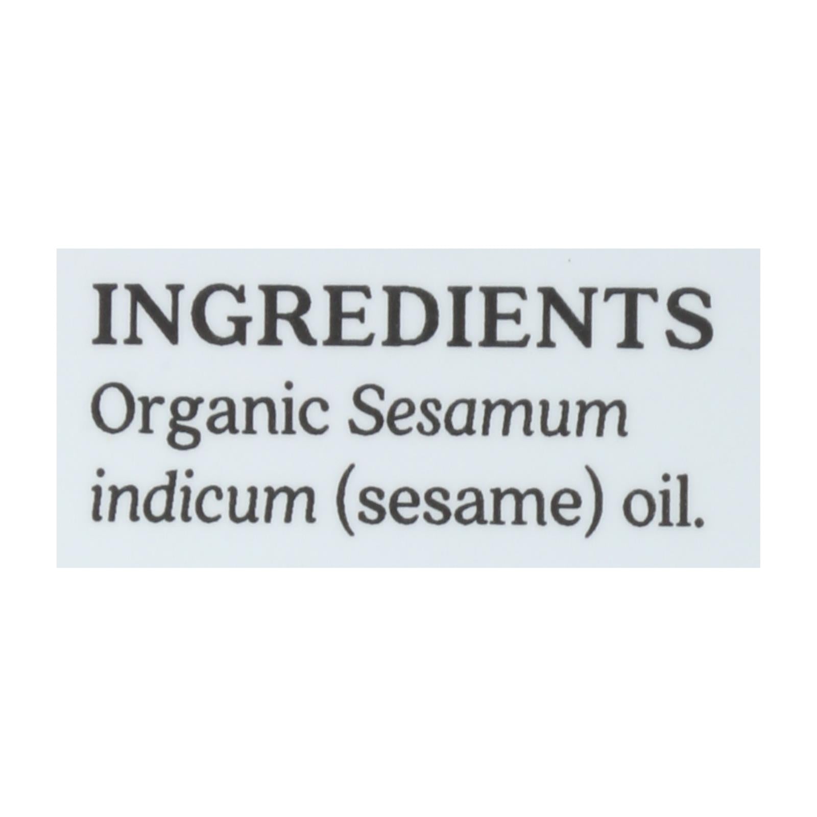 Aura Cacia - Organic Aromatherapy Sesame Oil - 4 fl oz