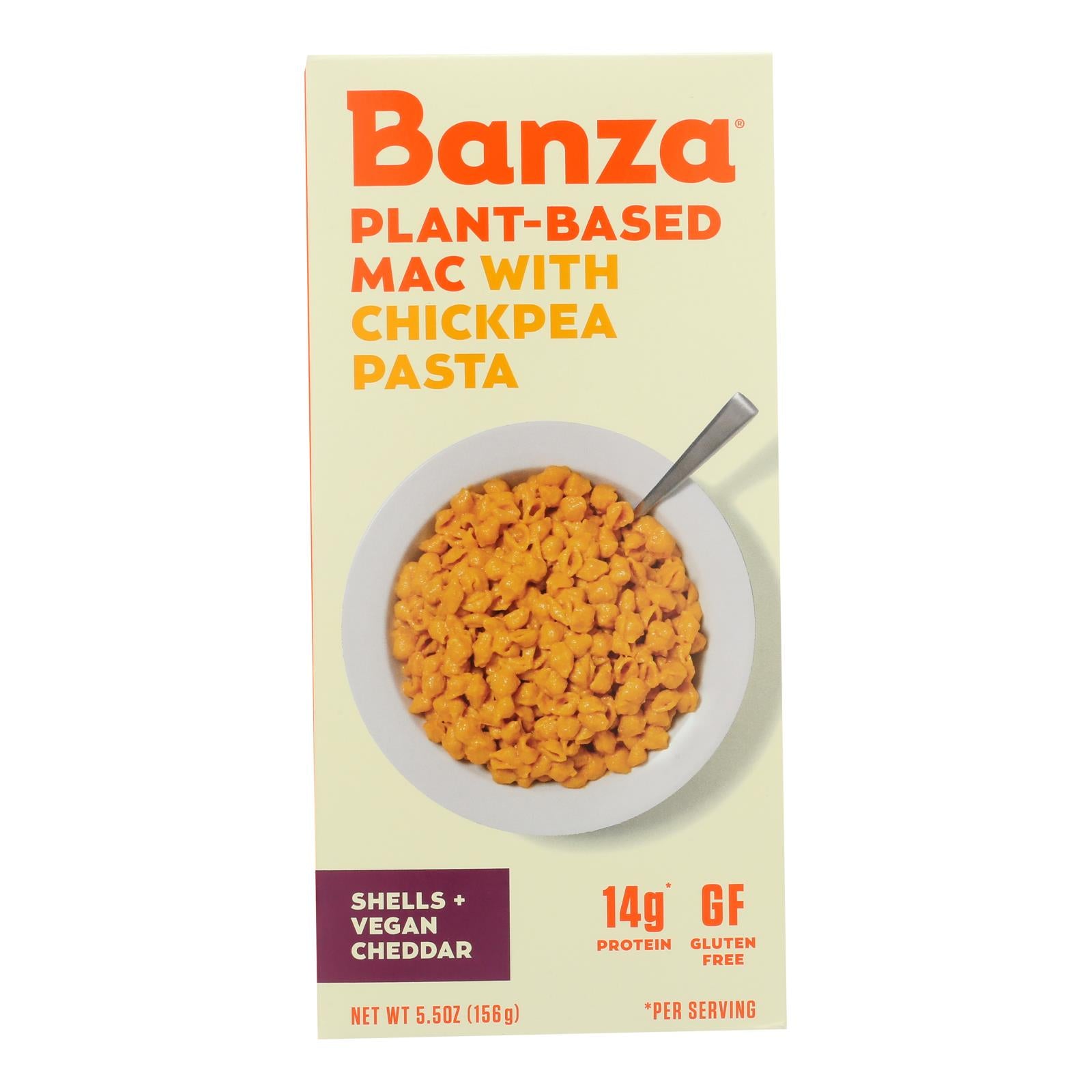 Banza - Psta Ckpe Mac N Vegn Chs - Case of 6-5.5 OZ