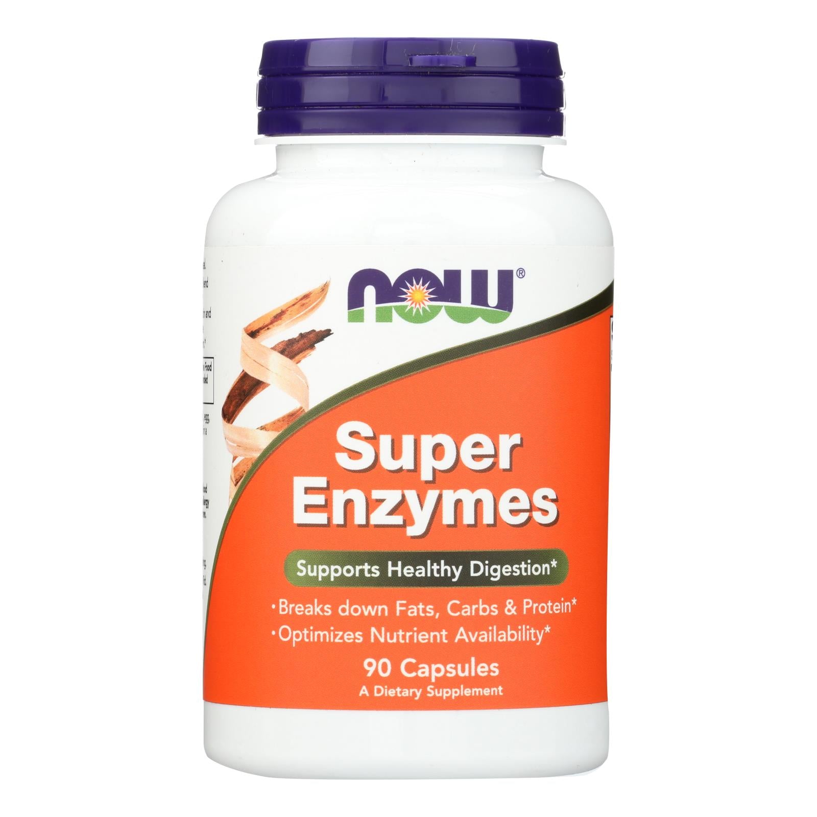 Now Foods Super Enzyme 90 VCAPs - Digestive Support with Multi-Enzyme Complex