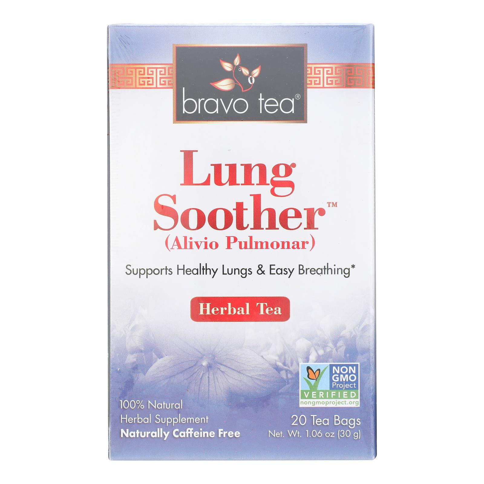 Bravo Teas and Herbs - Tea - Lung Soother - 20 Bag