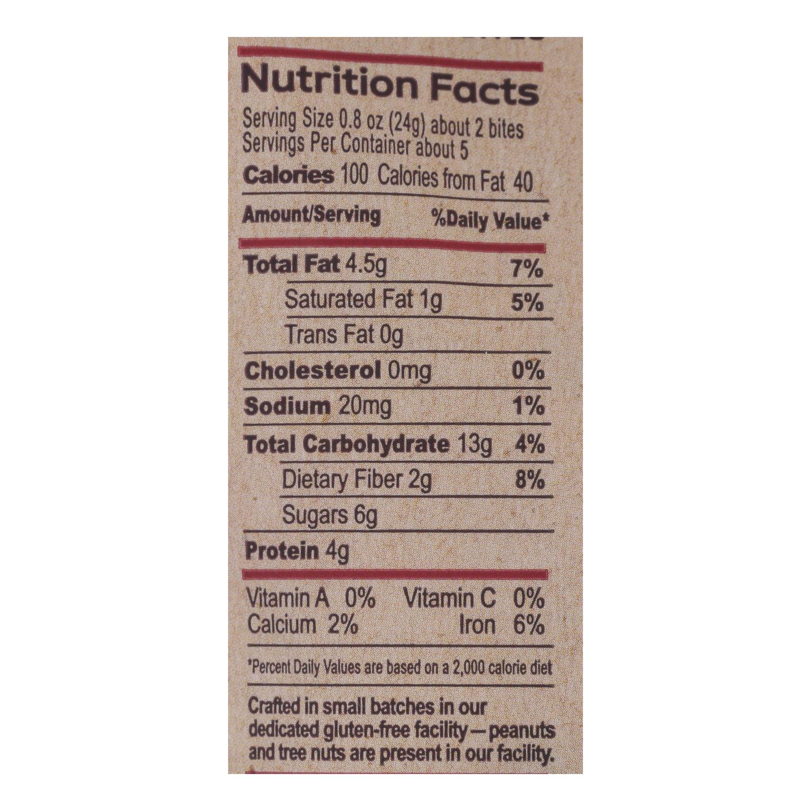 The Gluten Freeb Bites - Chocolate Cherry Almond - Case of 6 - 4 oz