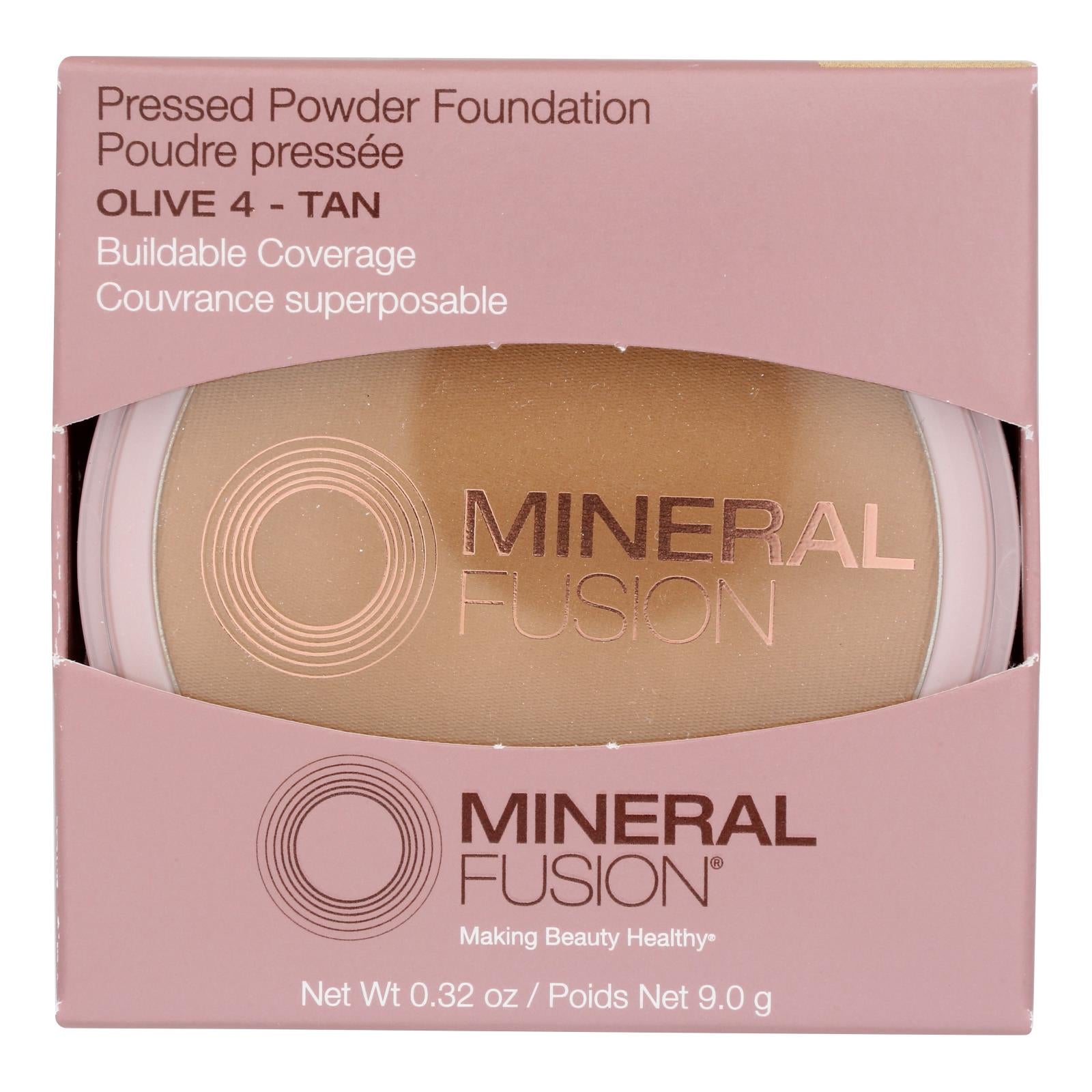 Mineral Fusion - Mkup Pressed Base Olive 4 - 1 Each-.32 OZ