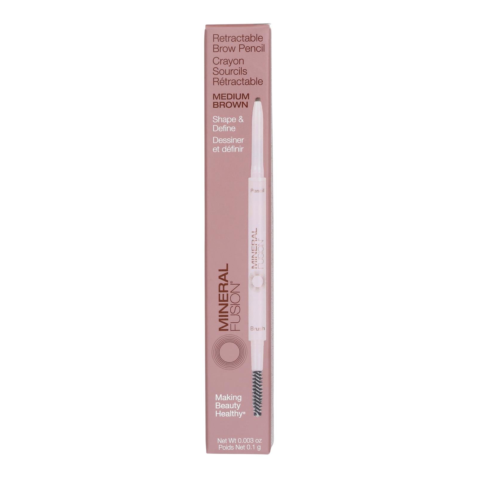 Mineral Fusion - Brow Pencil Medium Brown - 1 Each-.003 OZ