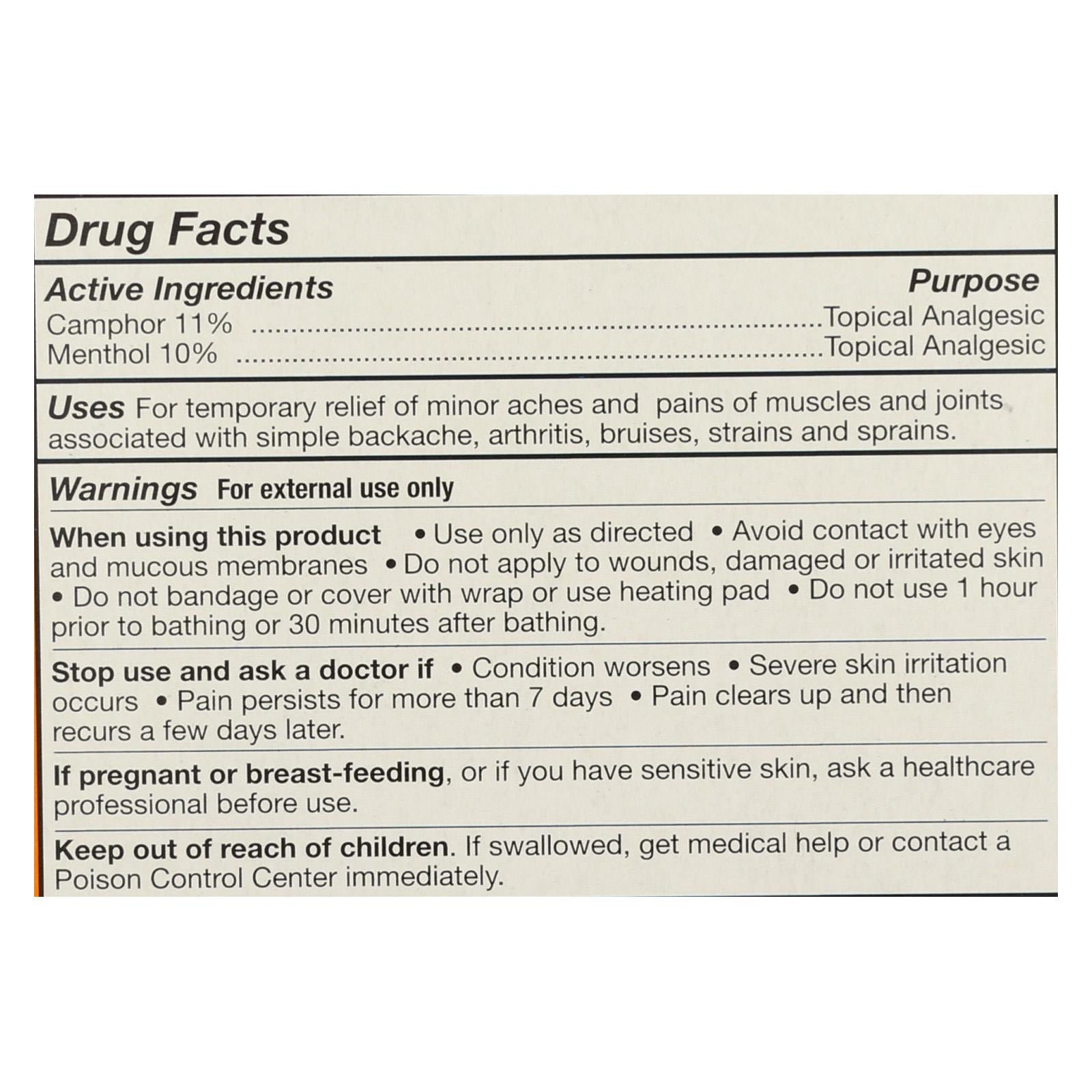Tiger Balm Extra Strength Pain Relieving Ointment - 0.63 oz - Case of 6