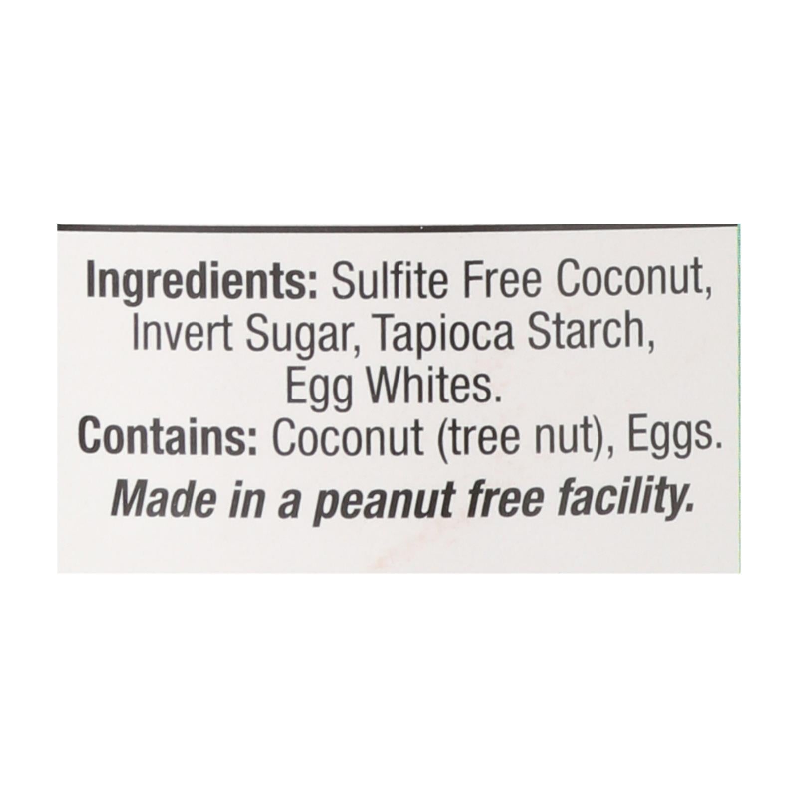 Absolutely Gluten Free Macaroons - Coconut - Classic - Case of 6 - 10 oz