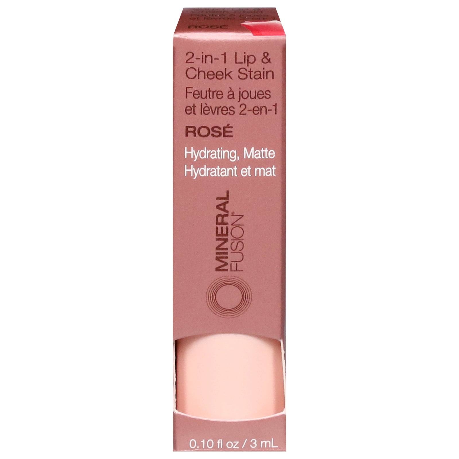 Mineral Fusion - Stain Lip Cheek Rose - EA of 1-.1 FZ