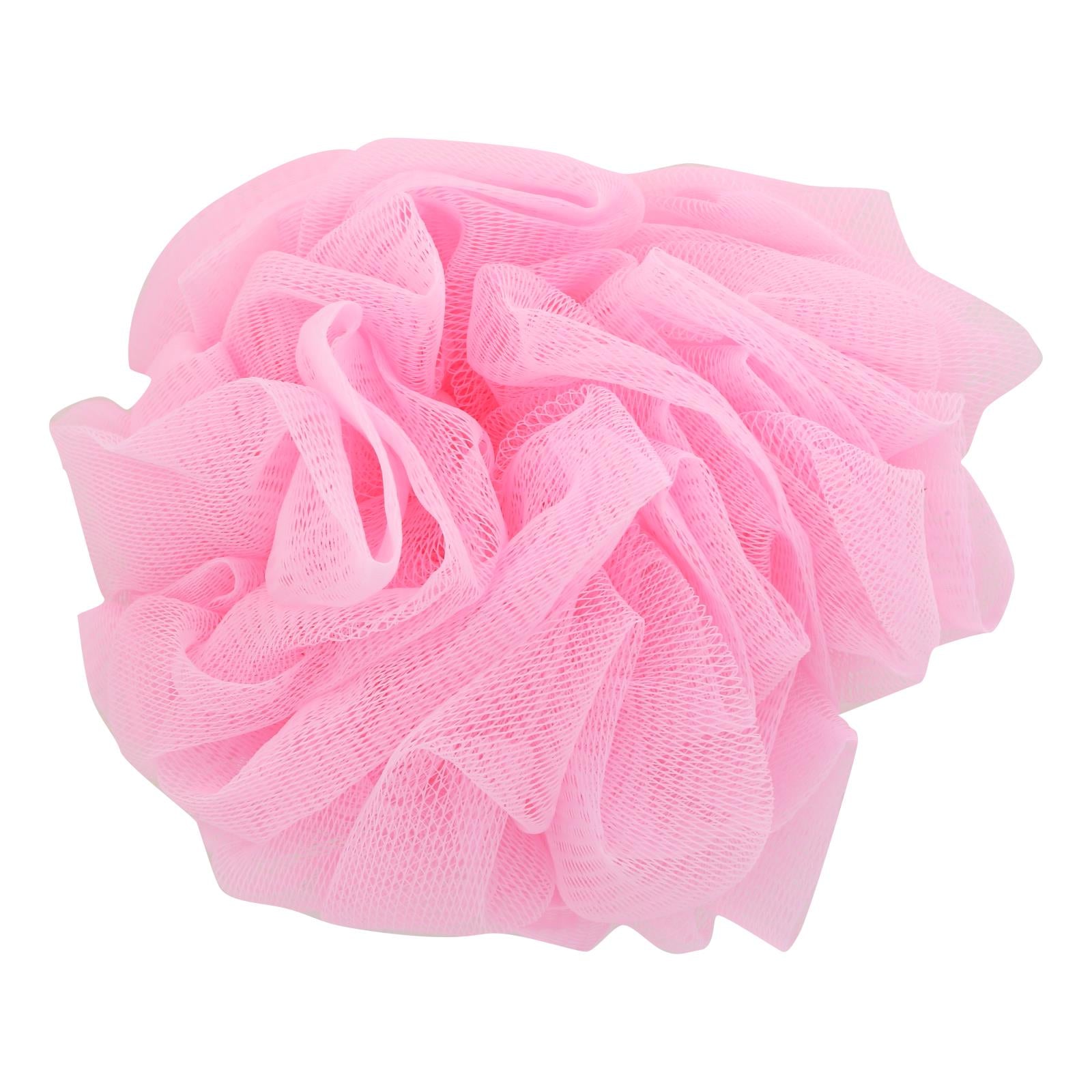 Earth Therapeutics Pink Hydro Body Sponge - Luxurious Exfoliating Bath Sponge with Hand Strap