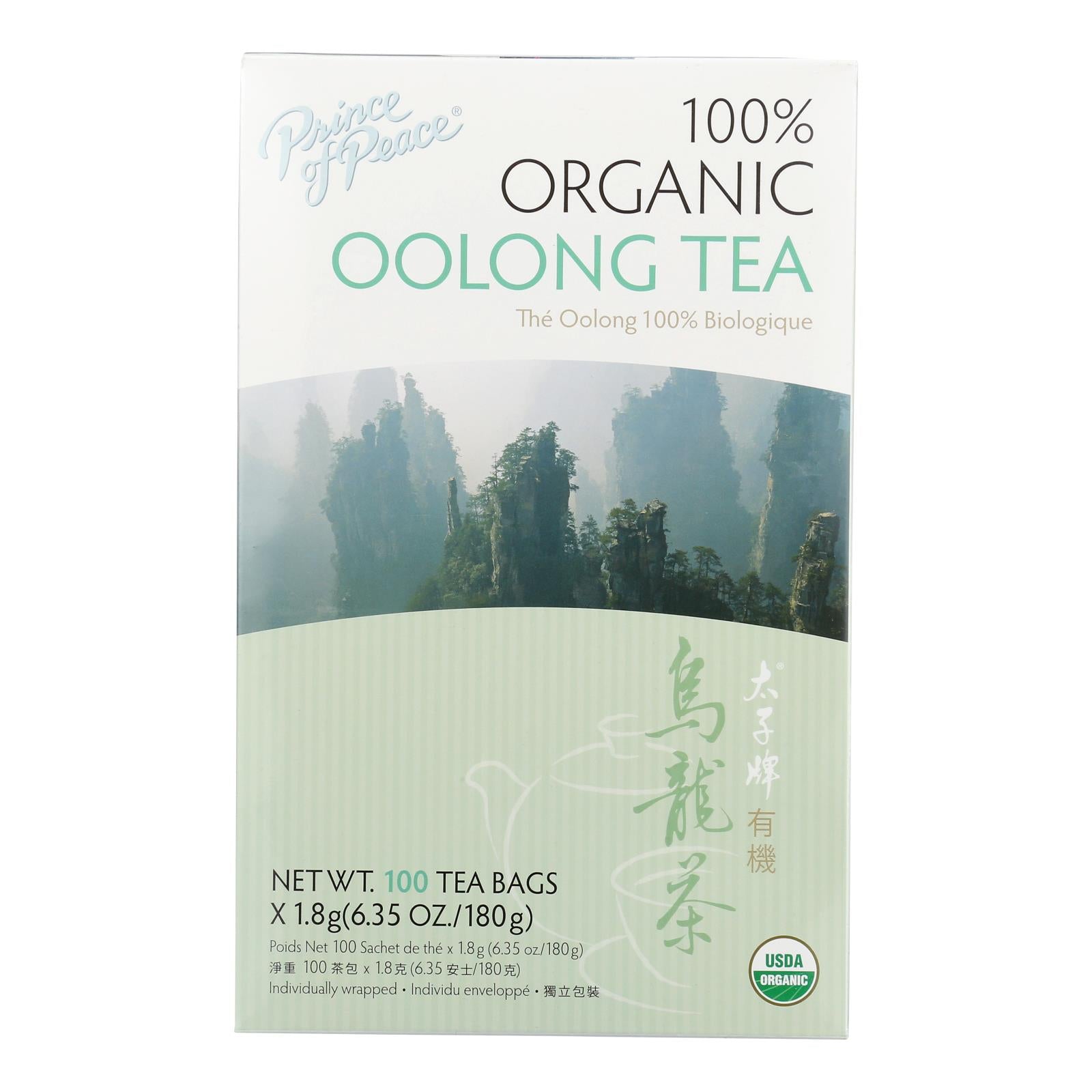 Prince of Peace - Tea Organic Oolong - 1 Each-100 Bag